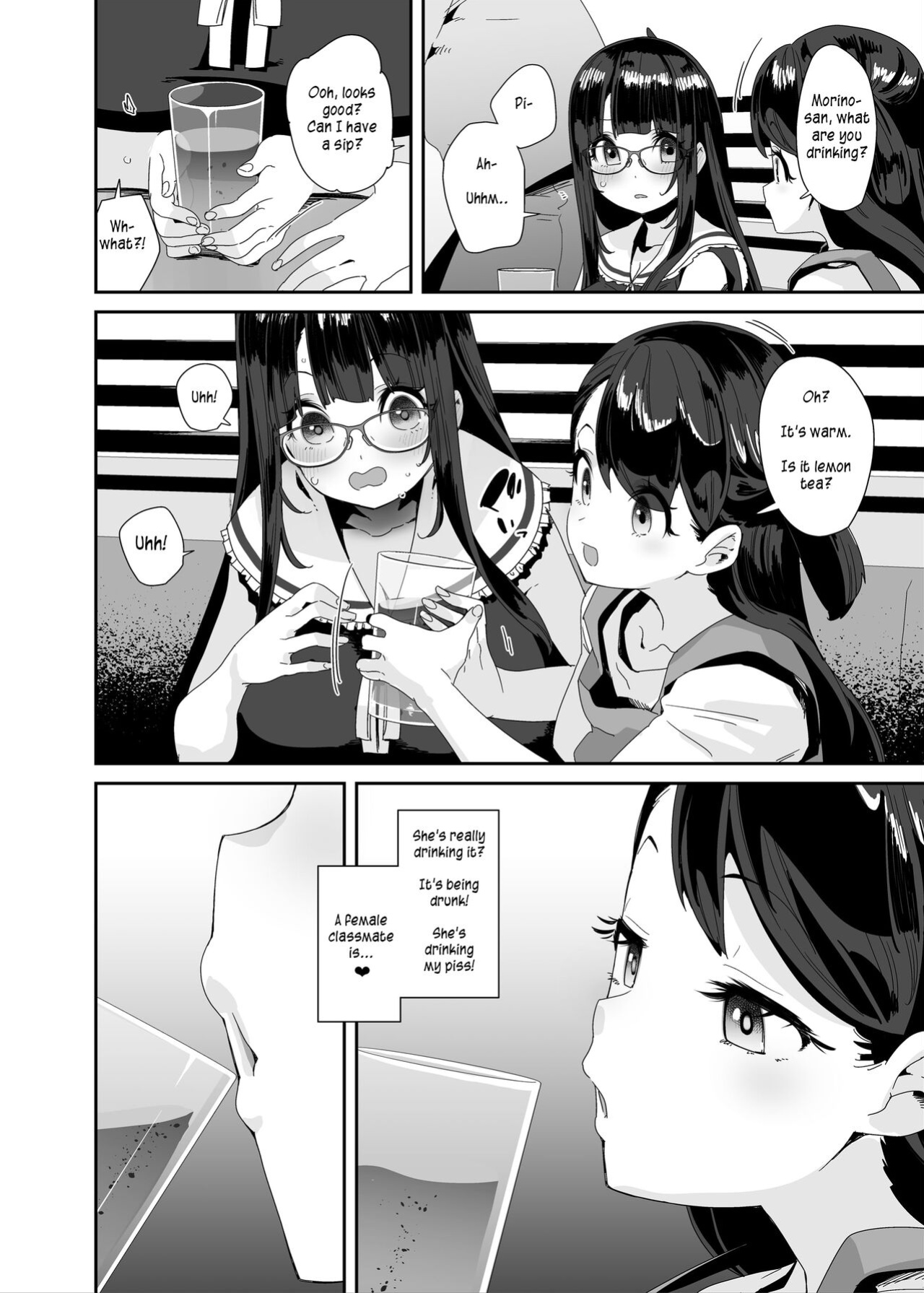 [Condiment Moderately (Maeshima Ryou)] Dosukebe Kyonyuu Joshi ga Shopping Mall made Odekake Onanie Suru Hanashi [PurpleSun]