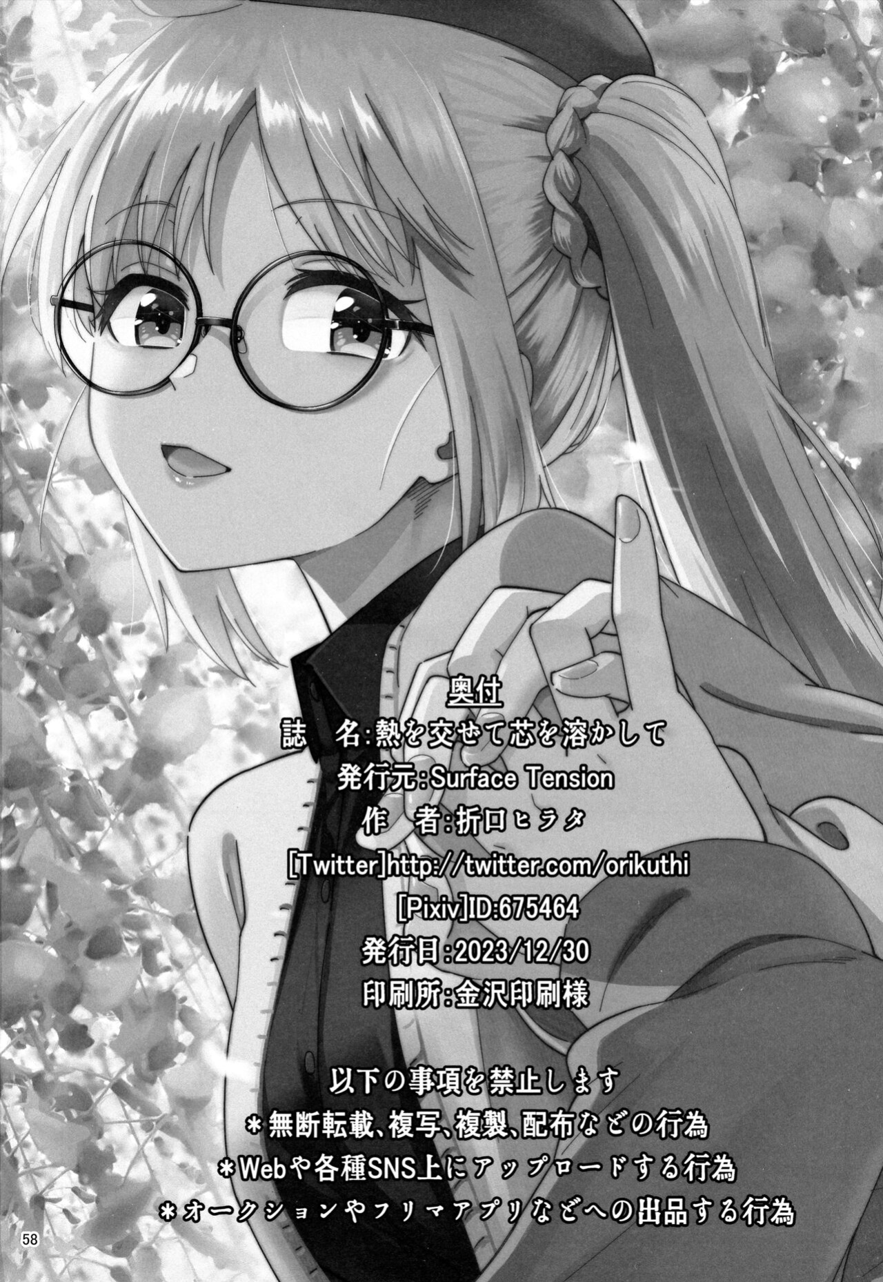(C103) [Surface Tension (Orikuchi Hirata)] Netsu o Mazete Shin o Tokashite | Melting your Heart in Heat (Bocchi the Rock!) [Scansvita Works]