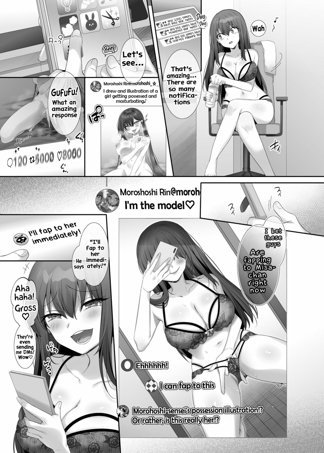 [Hiiragi Popura] Ore no Risou no Hyoui Eshi | My ideal possession illustrator