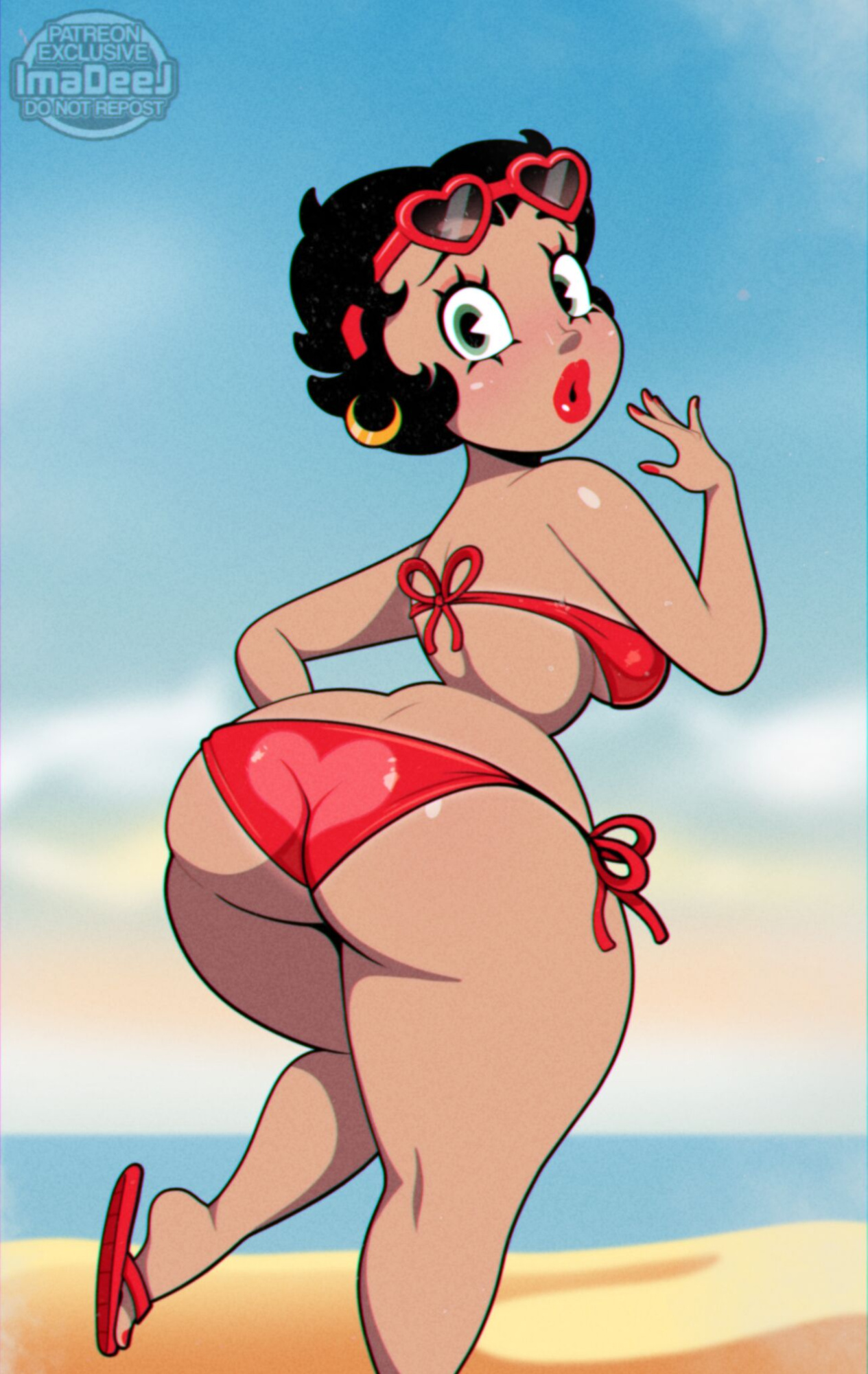 [ImaDeeJ] Sun's Out, Buns Out (Betty Boop, Roger Rabbit)