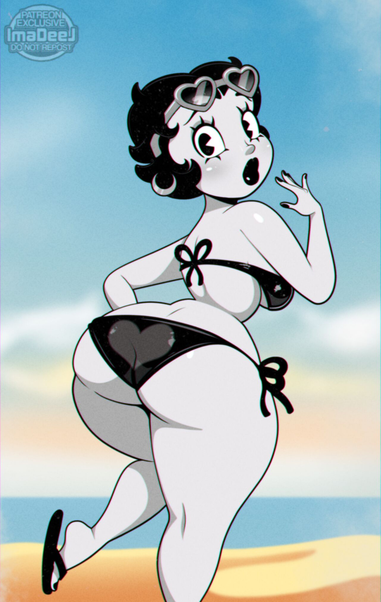 [ImaDeeJ] Sun's Out, Buns Out (Betty Boop, Roger Rabbit)