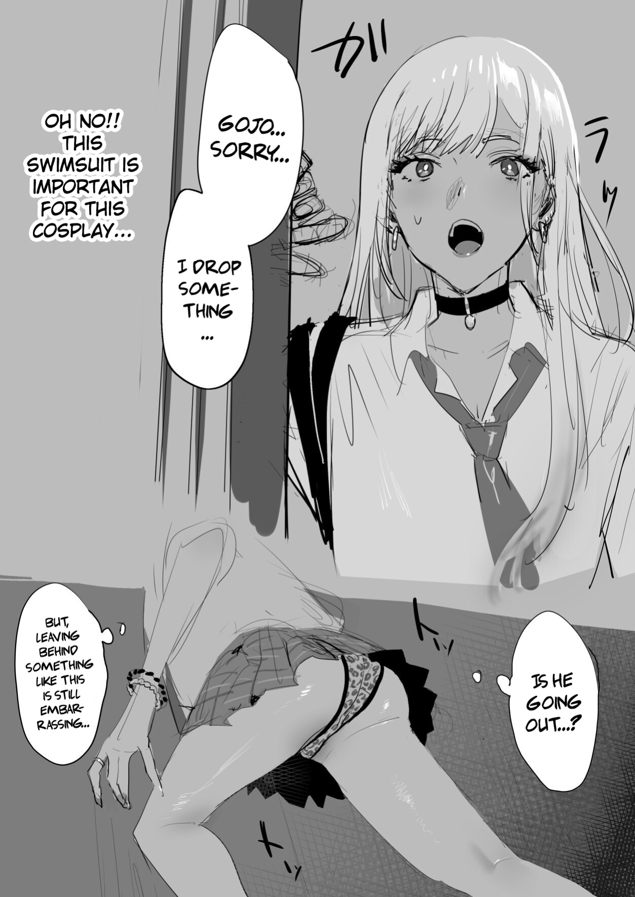 [Yukiyoshi Mamizu] ktgw-san Rakugaki 13P Manga (Sono Bisque Doll wa Koi o Suru) [Gagak_Ireng]