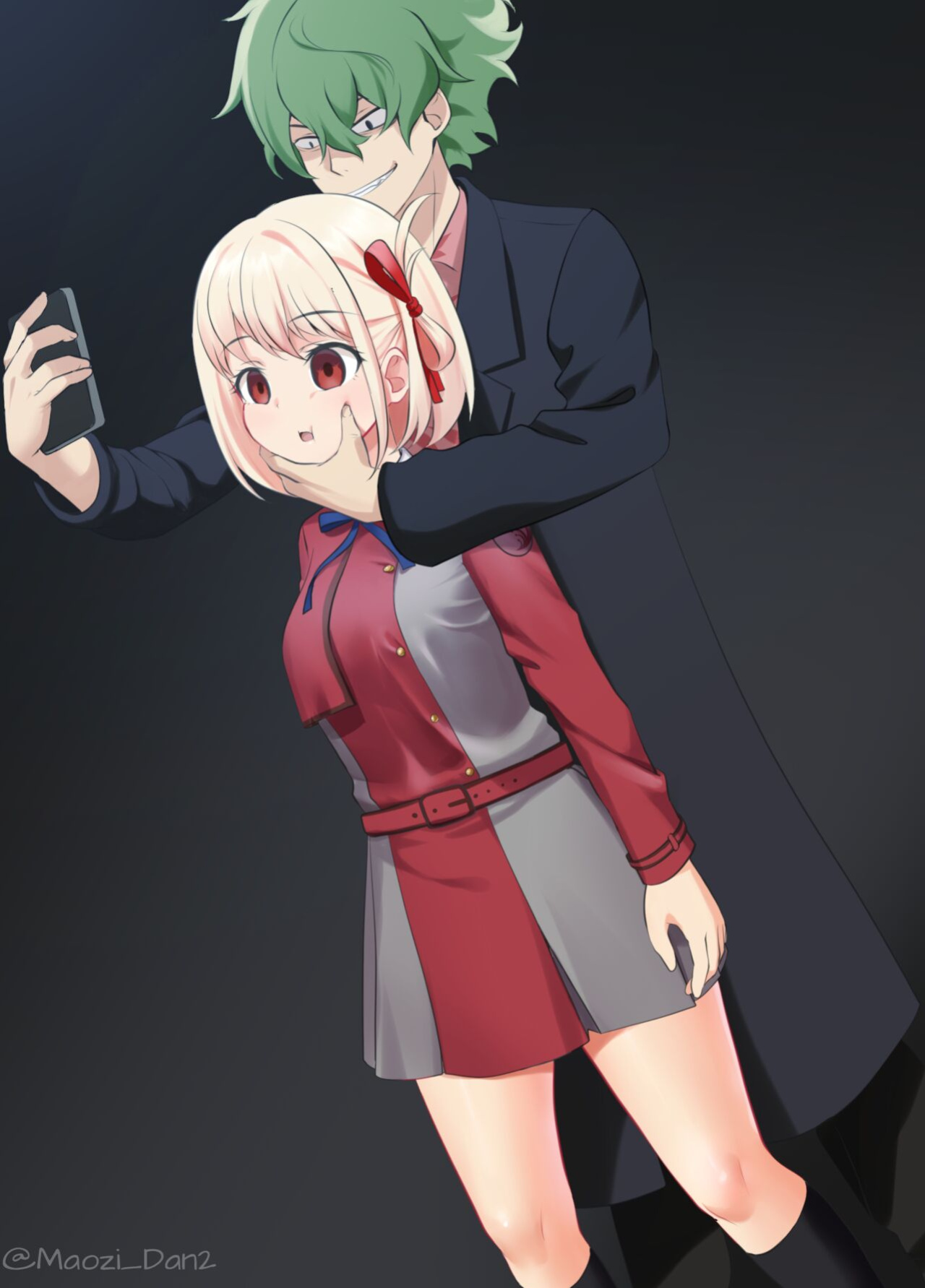 [Maozi Dan] LycoReco gets hypnotized (Lycoris Recoil)