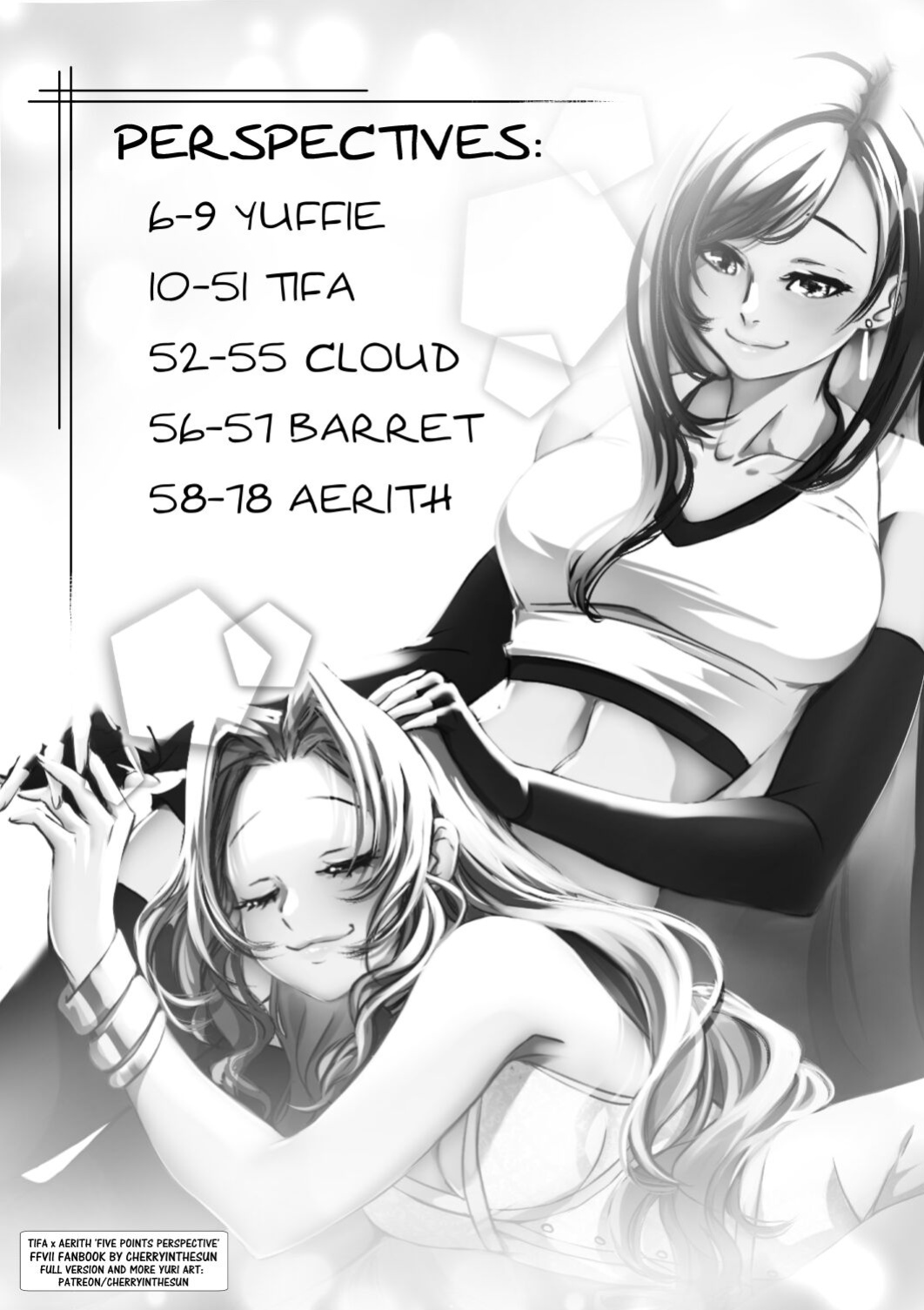 [CherryInTheSun] Tifa x Aerith - Five Point Perspective [FFVII]