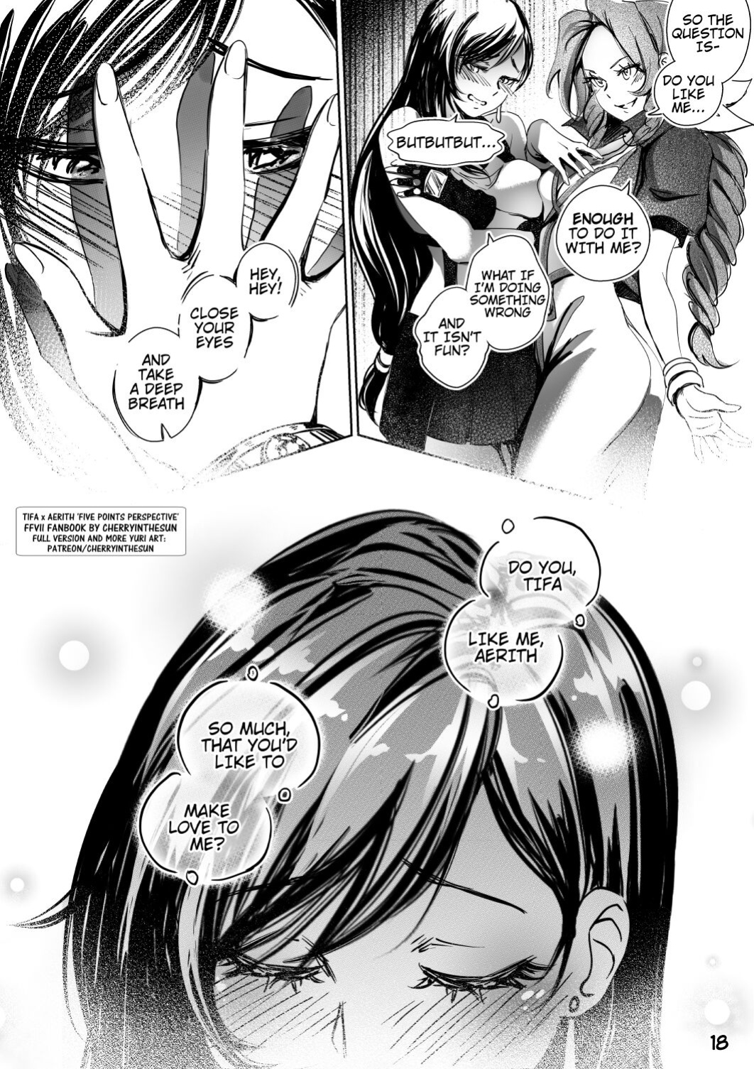 [CherryInTheSun] Tifa x Aerith - Five Point Perspective [FFVII]