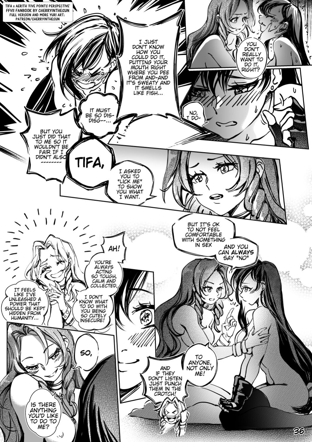 [CherryInTheSun] Tifa x Aerith - Five Point Perspective [FFVII]