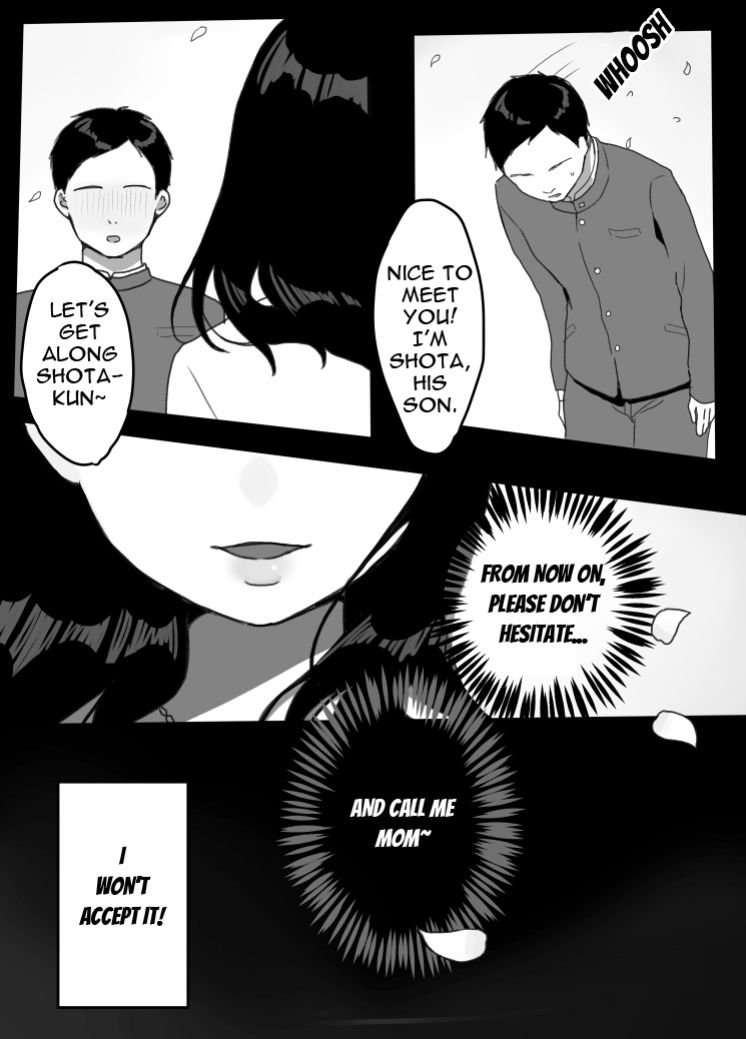 [Uramitsu] Gibo no Kowaku ~Atarashii Okaa-san~ | Seduced by My Step-Mom -My New Mom- [Carl]