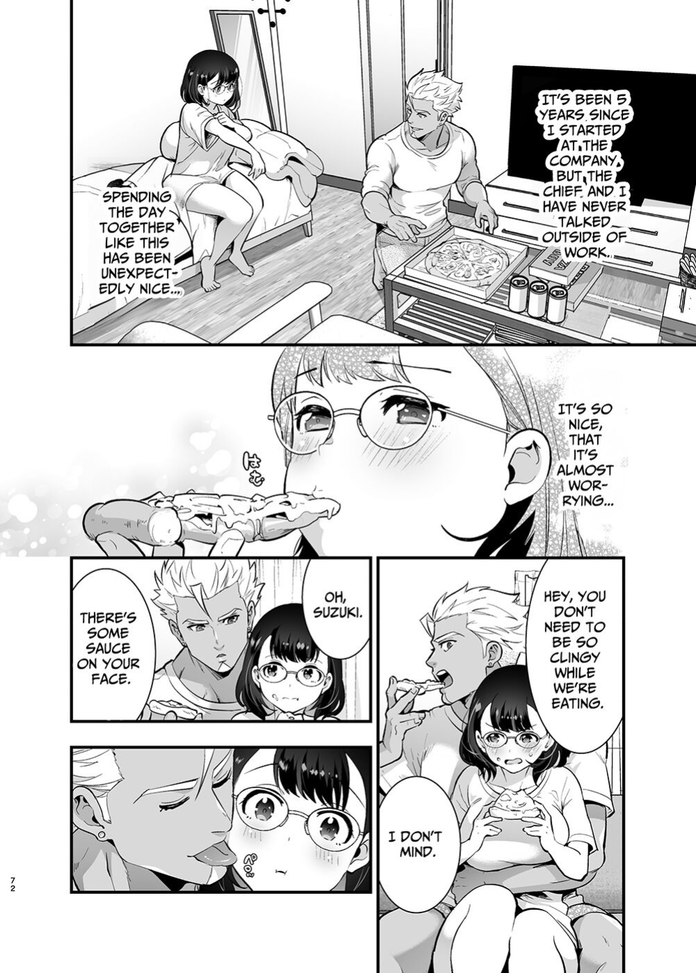 [Jewelry Box (Tamaki Nao)] Seiyoku o Moteamasu Jimi de Nekura na Watashi ga Gatenkei Joushi ni Taberareru 3-kakan | Gloomy Normie with Pent-up Lust gets Devoured by her Blue-collar Boss for THREE DAYS [Iyarashii Josei]