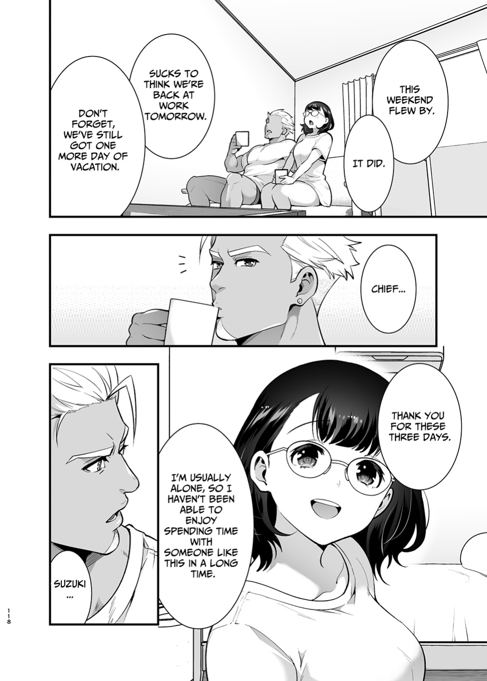 [Jewelry Box (Tamaki Nao)] Seiyoku o Moteamasu Jimi de Nekura na Watashi ga Gatenkei Joushi ni Taberareru 3-kakan | Gloomy Normie with Pent-up Lust gets Devoured by her Blue-collar Boss for THREE DAYS [Iyarashii Josei]