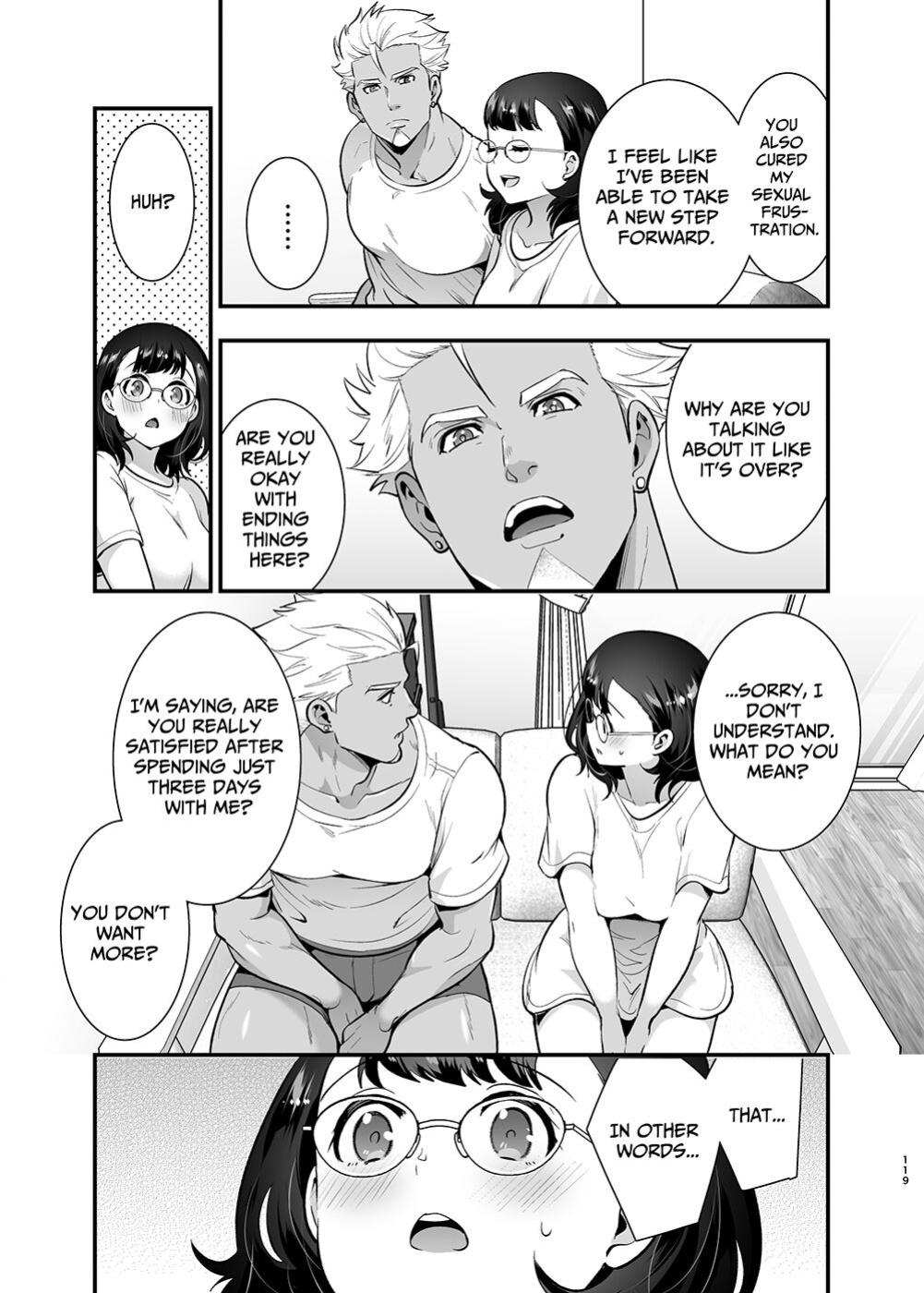 [Jewelry Box (Tamaki Nao)] Seiyoku o Moteamasu Jimi de Nekura na Watashi ga Gatenkei Joushi ni Taberareru 3-kakan | Gloomy Normie with Pent-up Lust gets Devoured by her Blue-collar Boss for THREE DAYS [Iyarashii Josei]