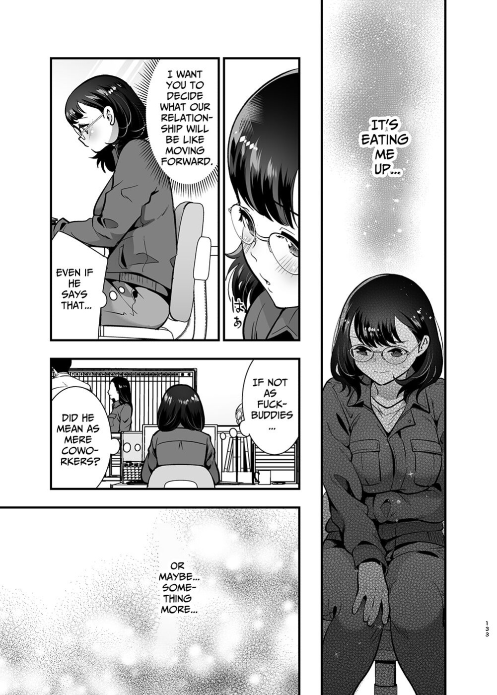 [Jewelry Box (Tamaki Nao)] Seiyoku o Moteamasu Jimi de Nekura na Watashi ga Gatenkei Joushi ni Taberareru 3-kakan | Gloomy Normie with Pent-up Lust gets Devoured by her Blue-collar Boss for THREE DAYS [Iyarashii Josei]