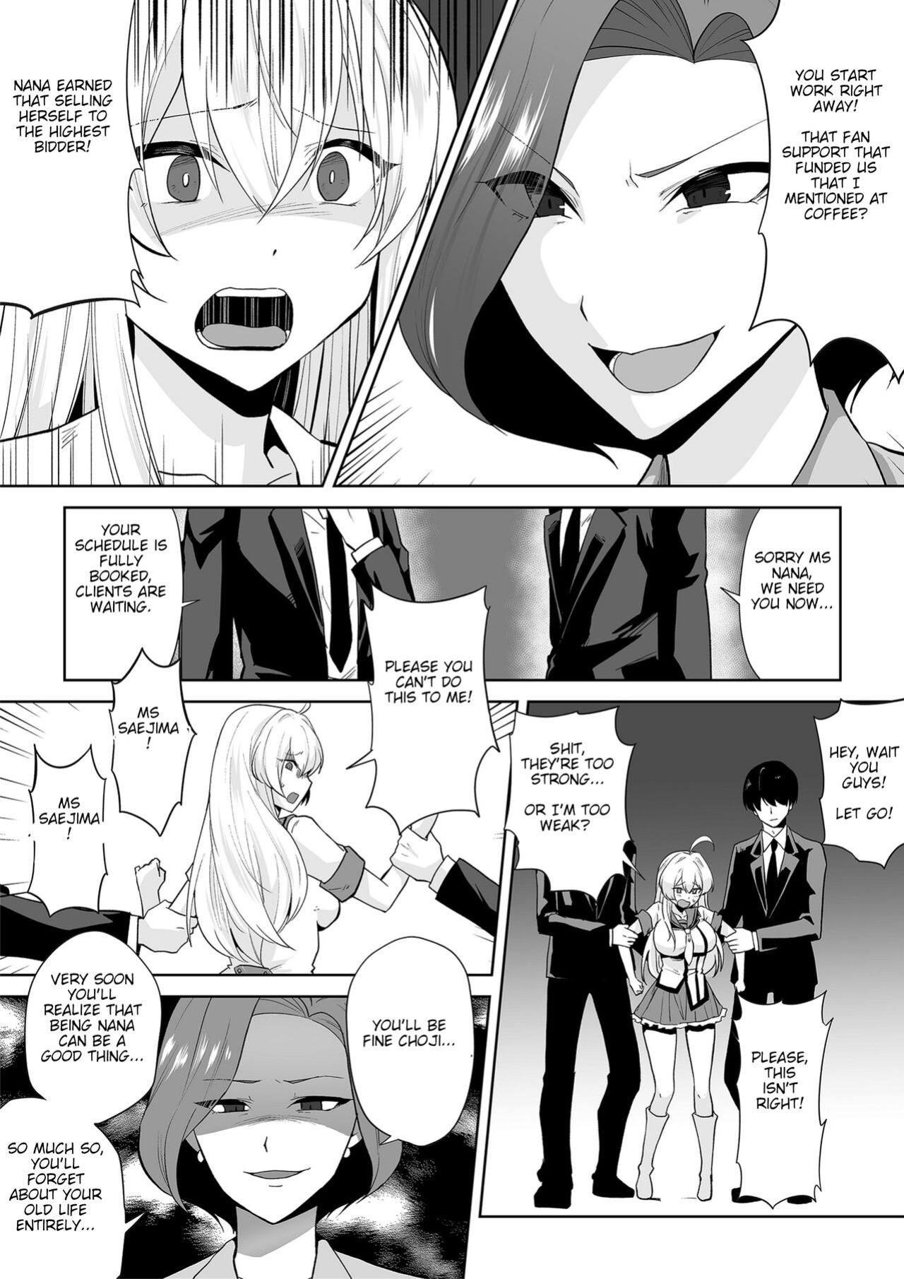 [Marialite (桃虫花草)] Aqua Wing ~The man who switched bodies with an idol~