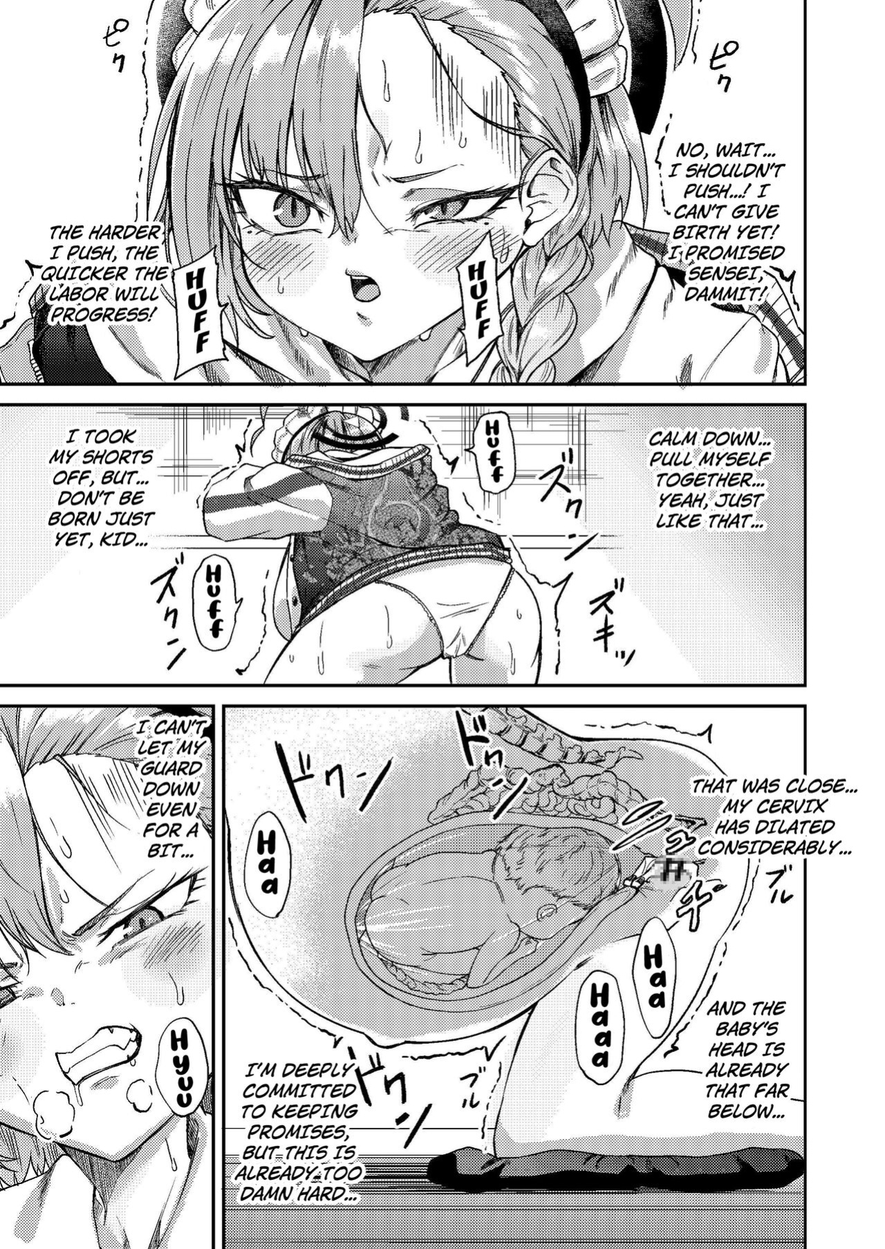 [MacNeil Koubou (Enikuma)] Sensei Wari Umarechau (Blue Archive) [Kuraudo]