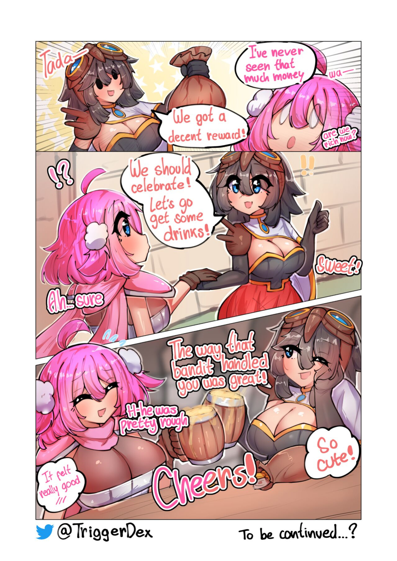 Lewd Hero's Daily Quests - Gangbusters