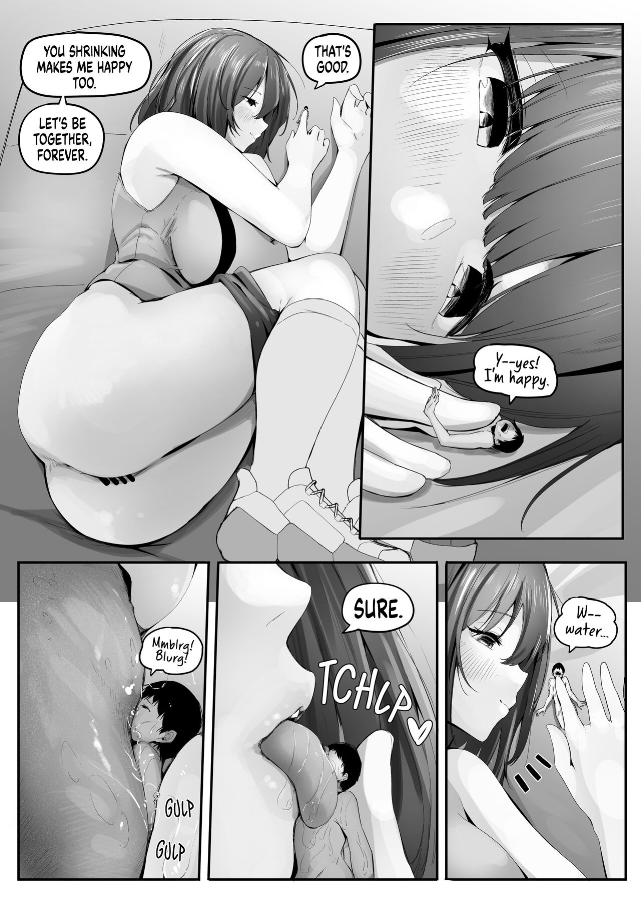 [Marushamo] Chiisaku Sareta Natsuyasumi | Smaller Summer Vacation