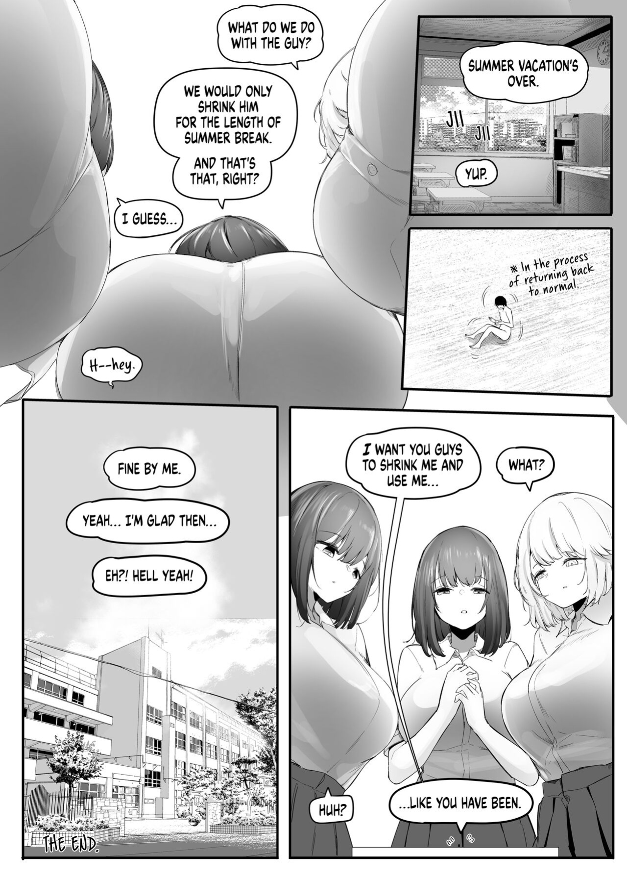 [Marushamo] Chiisaku Sareta Natsuyasumi | Smaller Summer Vacation