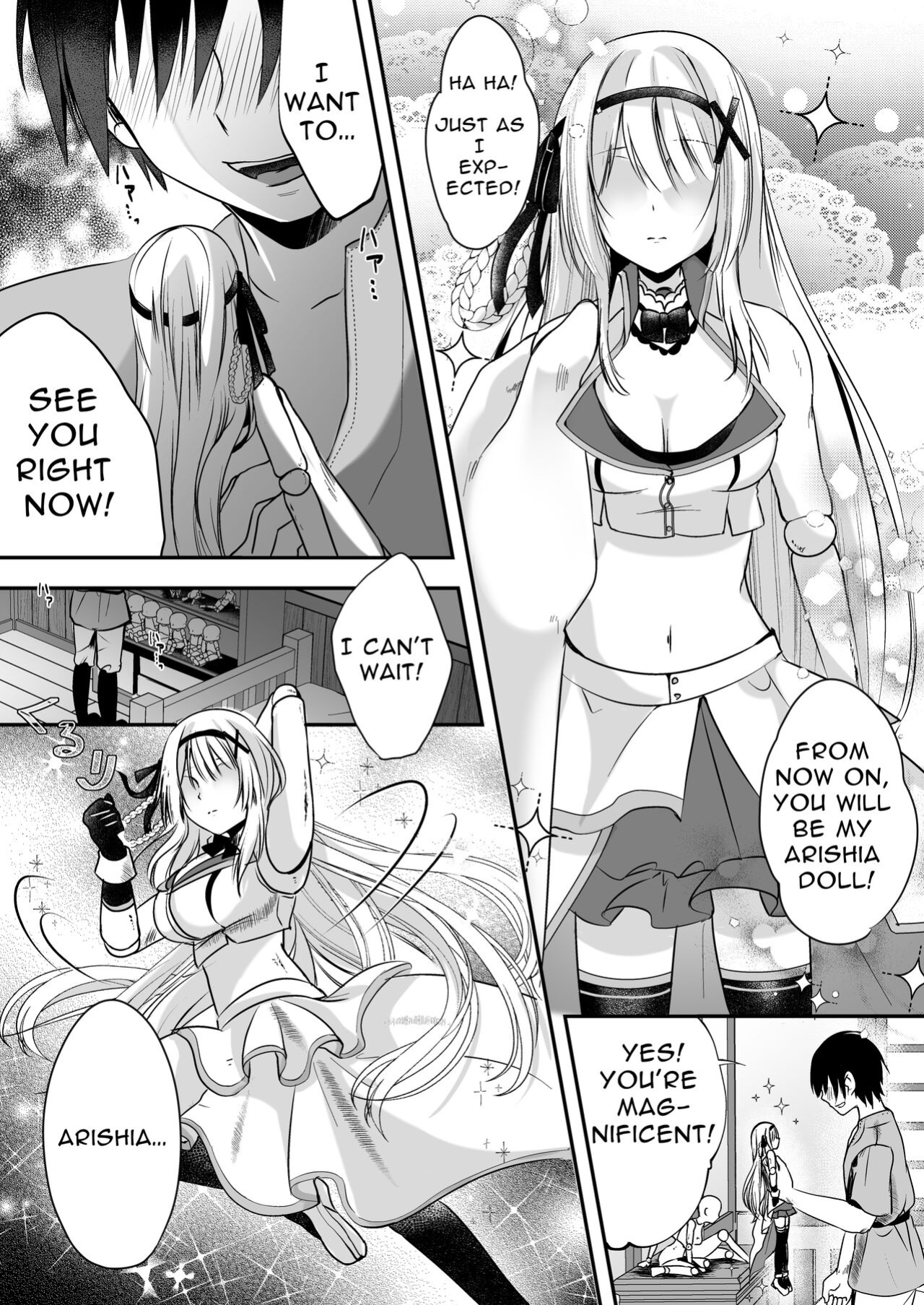 [Seika Kairaku Shoten (Erutoria, Rurimaru, Utage)] MarionettePrincess -Mobu murabito no etchina ayatsuri ningyō ni sa rete shimau hime kishi monogatari- | Marionette Princess -Tale of The Princess Knight Turned Puppet- [Solid Rose]