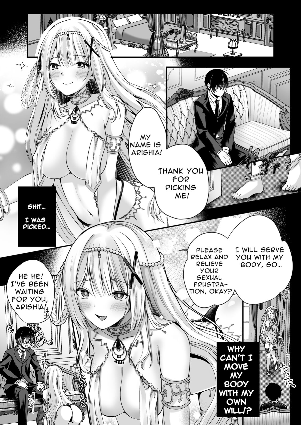 [Seika Kairaku Shoten (Erutoria, Rurimaru, Utage)] MarionettePrincess -Mobu murabito no etchina ayatsuri ningyō ni sa rete shimau hime kishi monogatari- | Marionette Princess -Tale of The Princess Knight Turned Puppet- [Solid Rose]