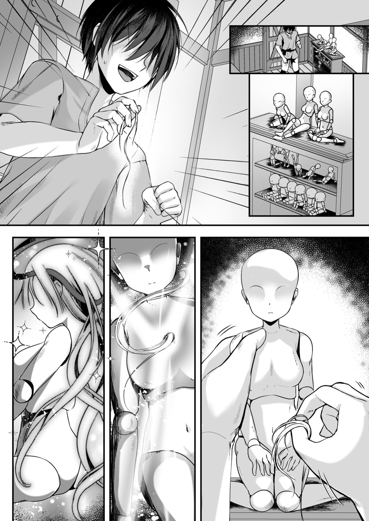[Seika Kairaku Shoten (Erutoria, Rurimaru, Utage)] MarionettePrincess -Mobu murabito no etchina ayatsuri ningyō ni sa rete shimau hime kishi monogatari- | Marionette Princess -Tale of The Princess Knight Turned Puppet- [Solid Rose]