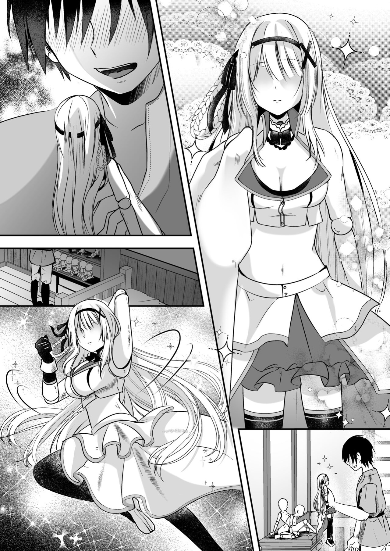[Seika Kairaku Shoten (Erutoria, Rurimaru, Utage)] MarionettePrincess -Mobu murabito no etchina ayatsuri ningyō ni sa rete shimau hime kishi monogatari- | Marionette Princess -Tale of The Princess Knight Turned Puppet- [Solid Rose]