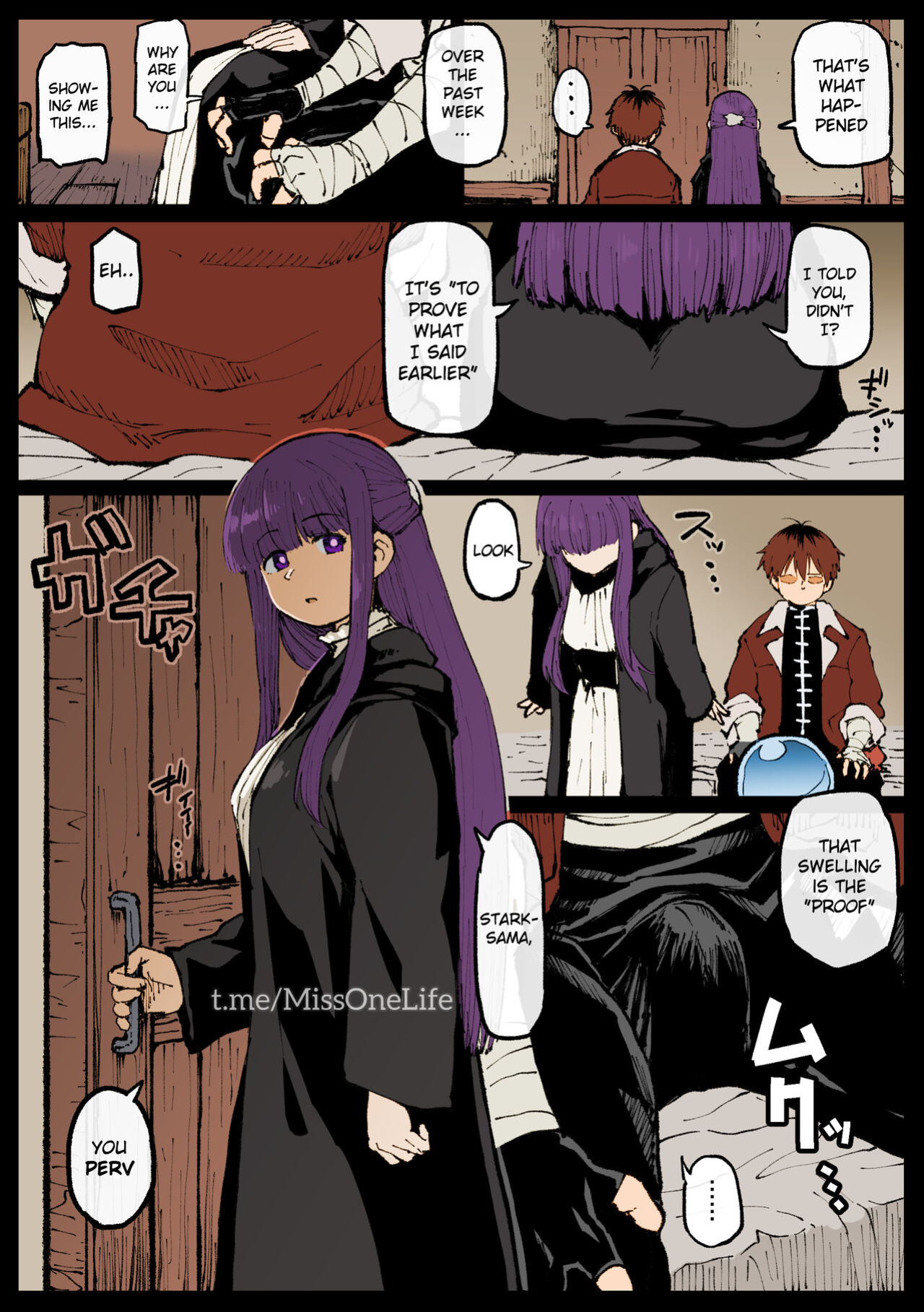 [Ahemaru] Fern-san did her best (Sousou no Frieren) [Gagak_Ireng] [Colorized MissOneLife]