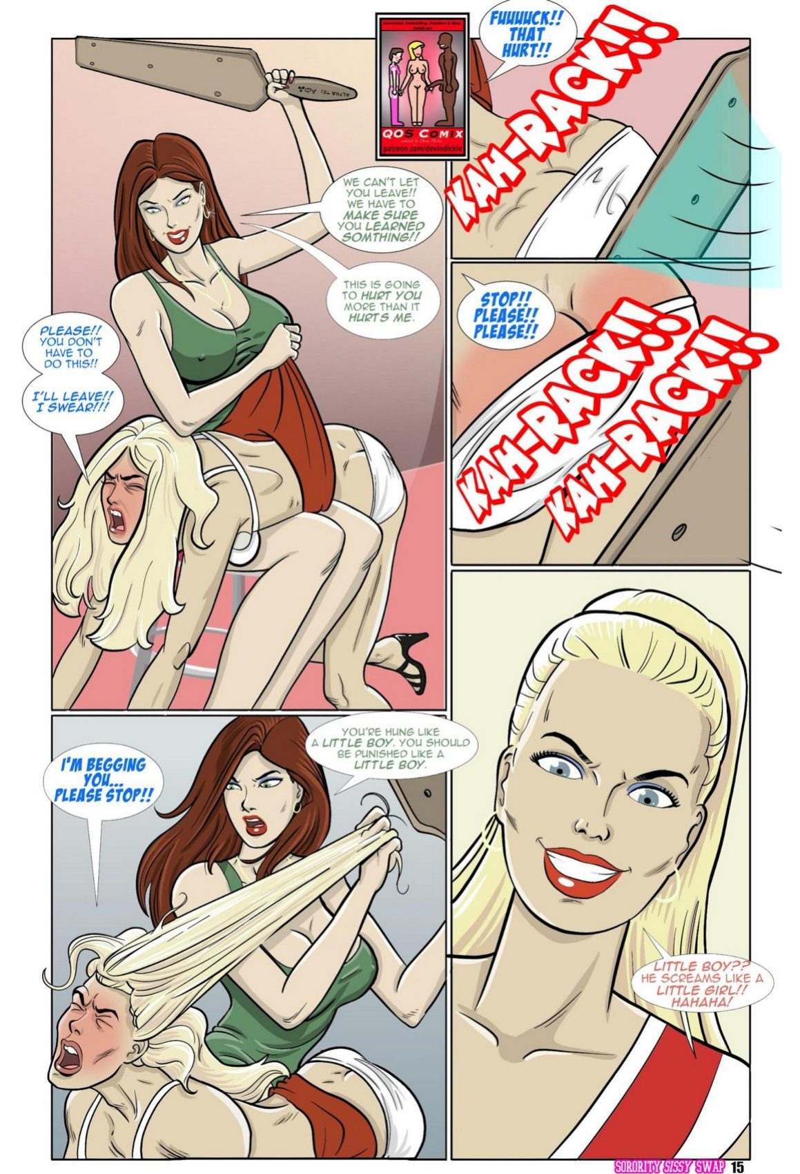 [Devin Dickie] Sorority Sissy Swap