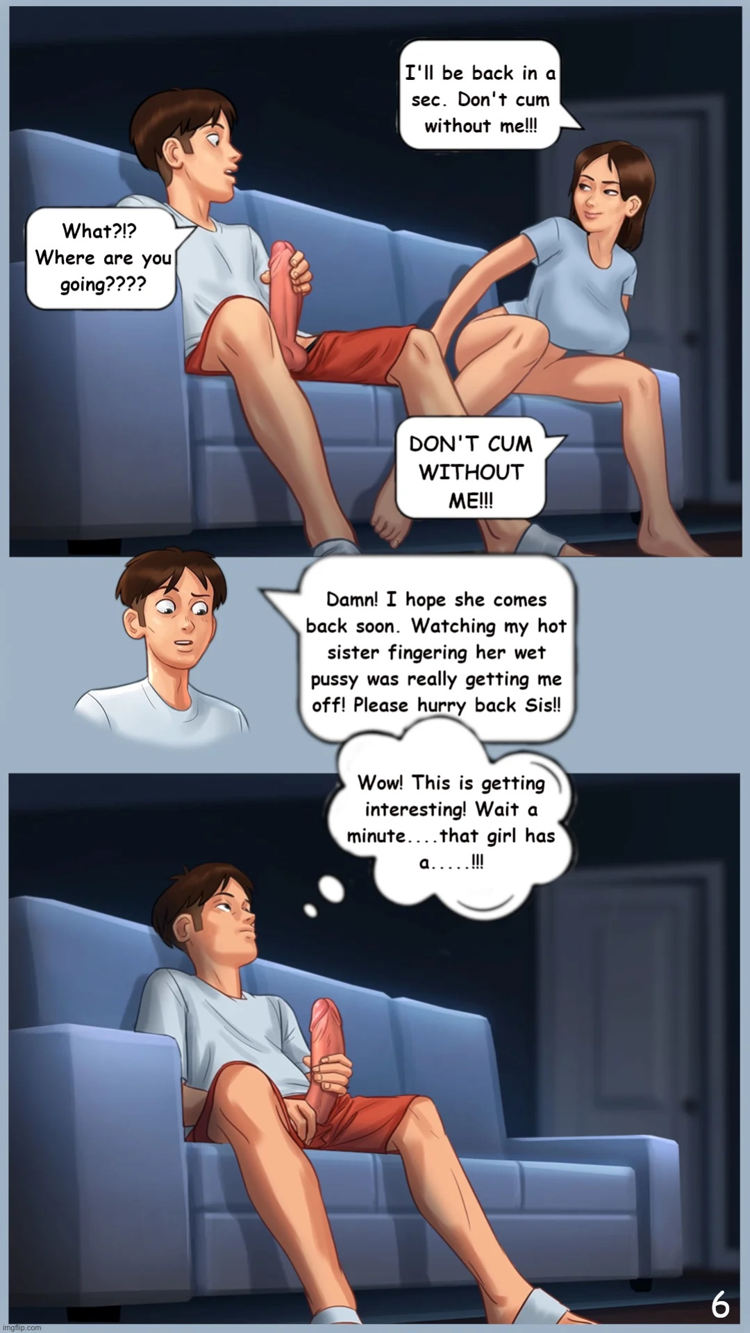 summertime saga: A quiet night on the couch HD update no longer blurry