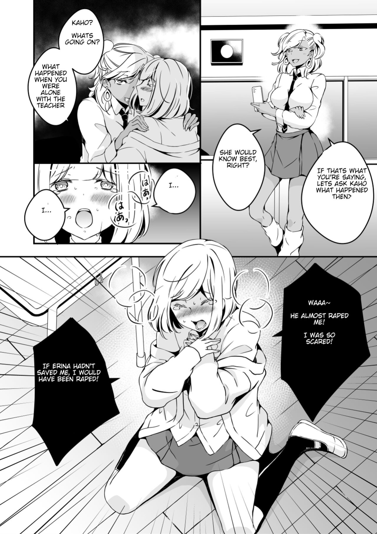 [Marialite (Yuzuki)] Onnanoko ni Naritai Ore to, Onna ni Akita Gal 2