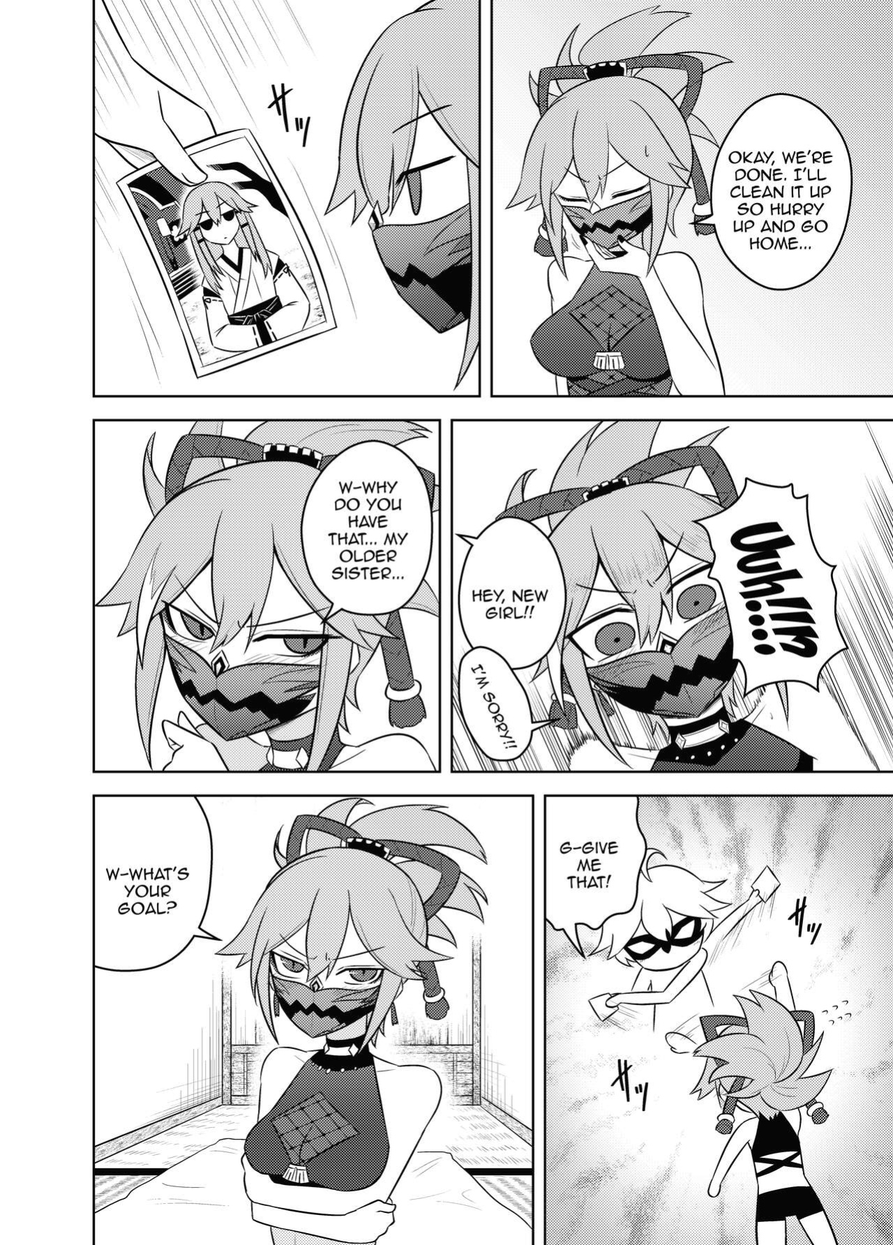 [Atelier:Dew (Kurakumo Nue)] Arataki-ha no Shikinguri | The Arataki Faction's Fundraising Methods (Genshin Impact)