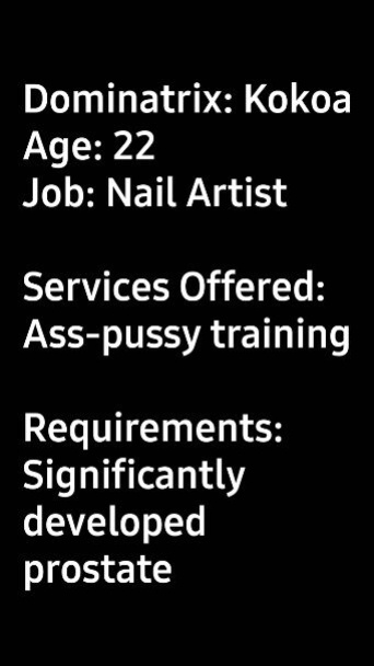 Otochichi - Masochistic Life -Masochistic Men searching for and being trained by Dominatrix through an App- (Parts 1-5)