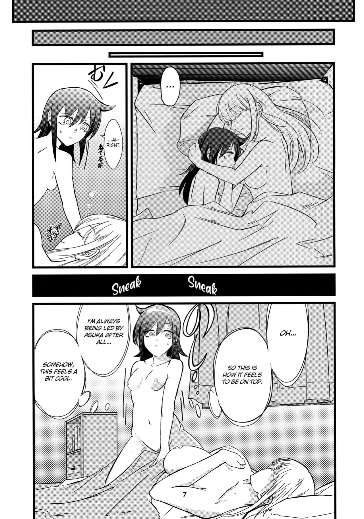 (Motenaishi Sokubaikai Suru 9) [Sutoraiyasan (Sutorai)] Yume no Naka nara Nani shite mo Ii yo ne | You can do anything in a dream, right? (Watashi ga Motenai no wa Dou Kangaetemo Omaera ga Warui!) [Scansvita Works]
