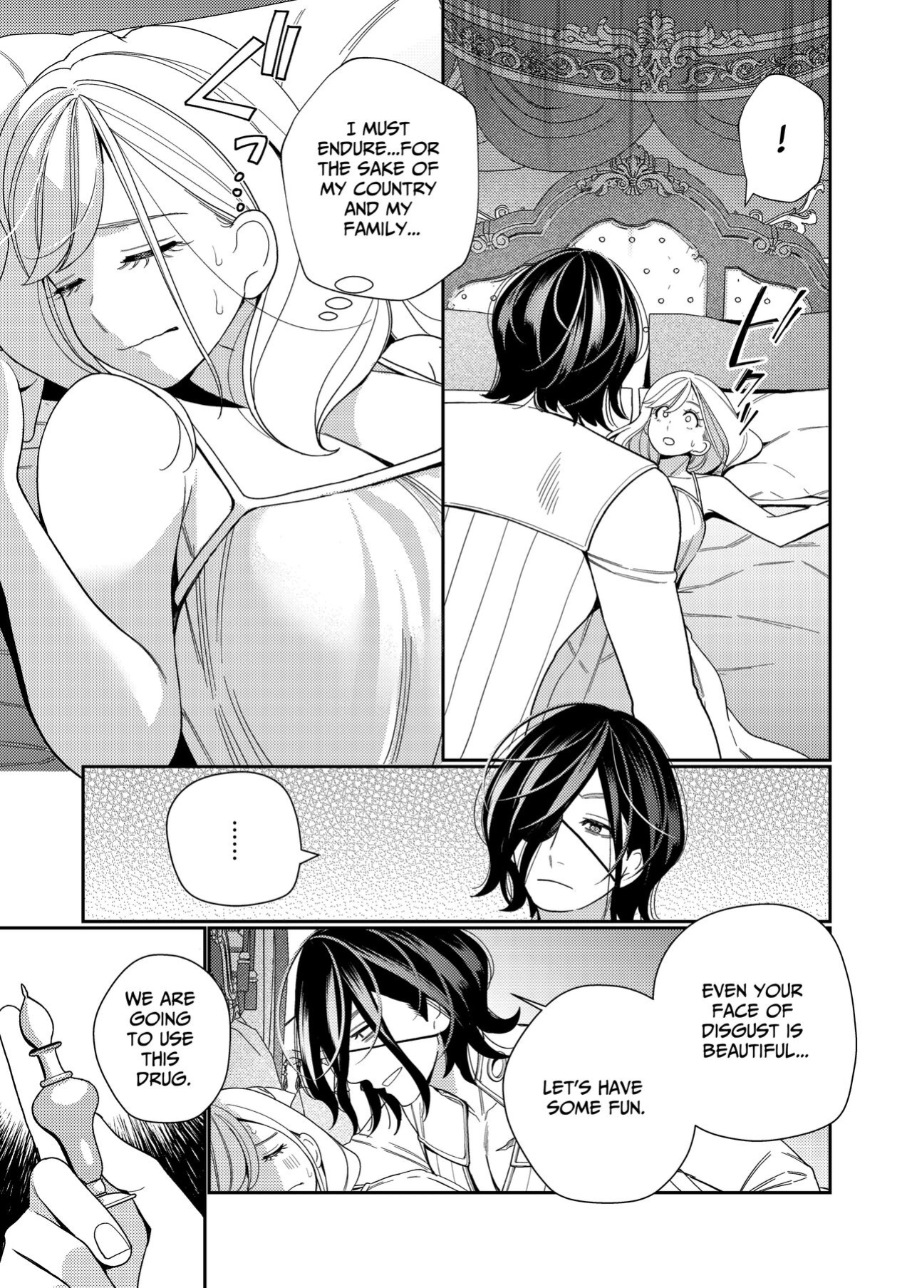 [Yomyaku (Okonogi Happa)] Seijo wa Tekikoku no Ou ni Otosareru | Corrupted by the Mercenary King. [ryri]