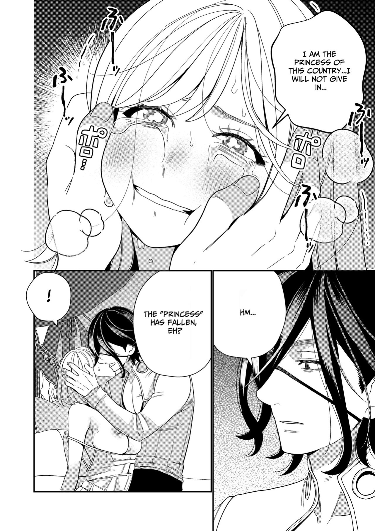 [Yomyaku (Okonogi Happa)] Seijo wa Tekikoku no Ou ni Otosareru | Corrupted by the Mercenary King. [ryri]