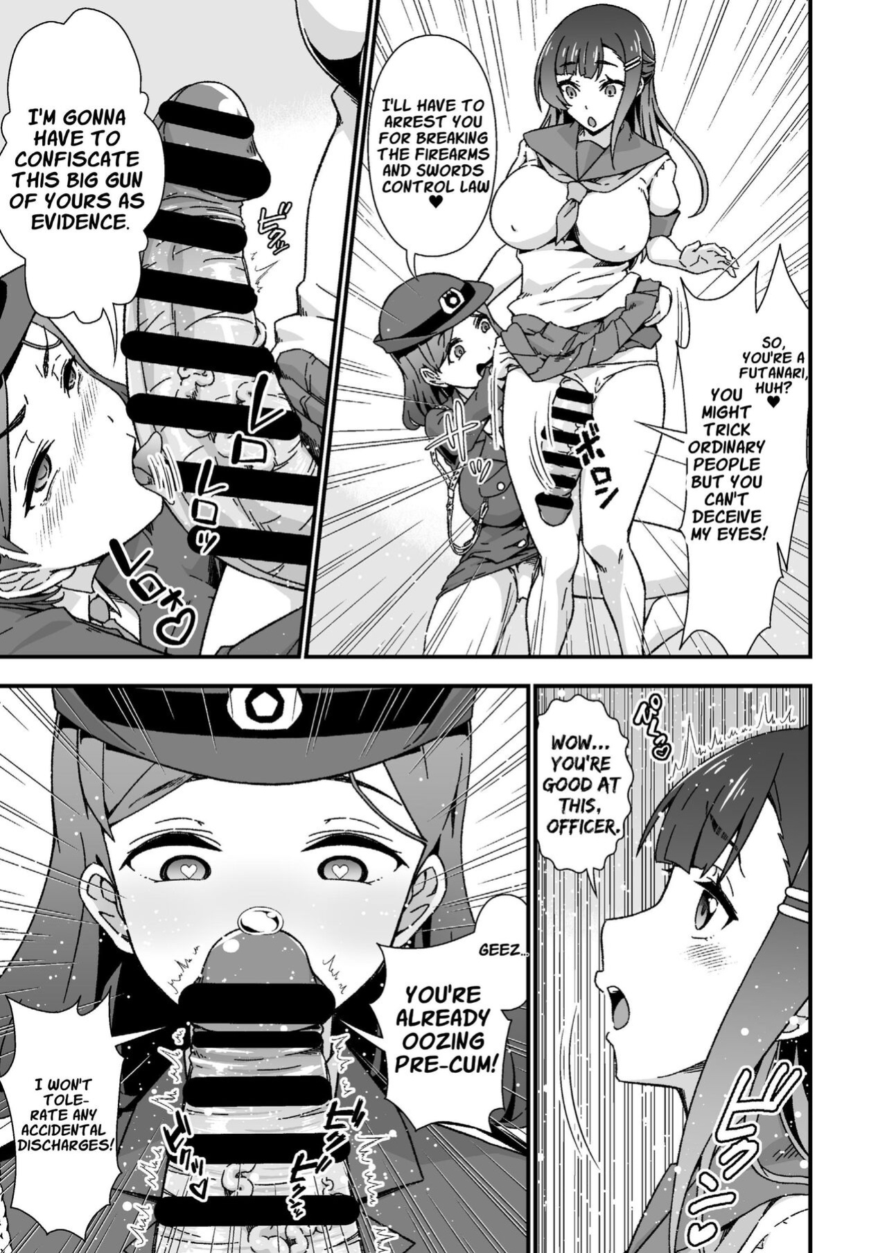 [Doku Tonkotsu Niku Dorei (Tanohito)] Futanari-chan Haramasex Kyokashou o Hirou | Dickgirl Finds An Impregnation Sex License [Suzuki Marmalade]