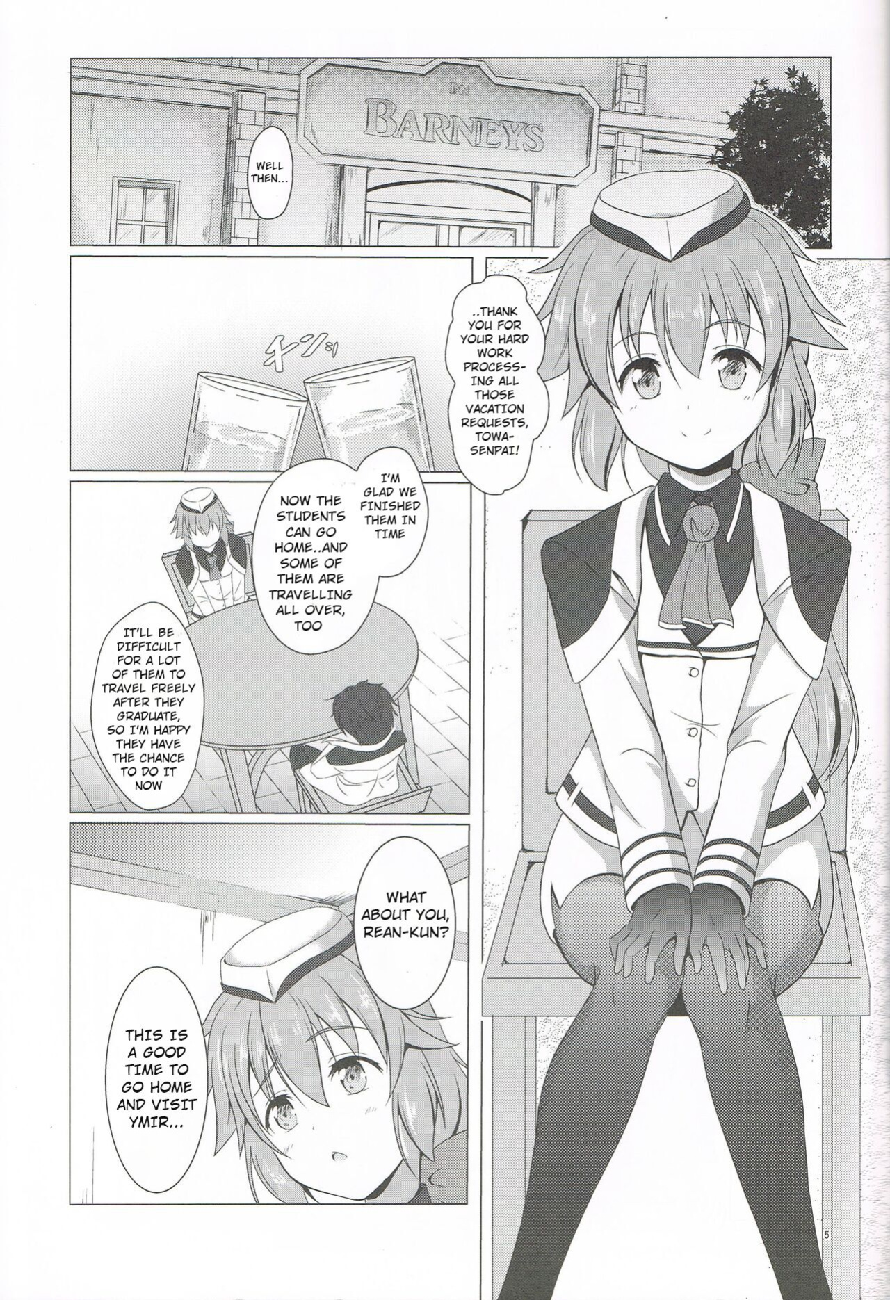 [One Side Factory (Takase Shinya)] TOWATOWA -Kinkou Toshi Leeves Hen- (The Legend of Heroes: Sen no Kiseki)