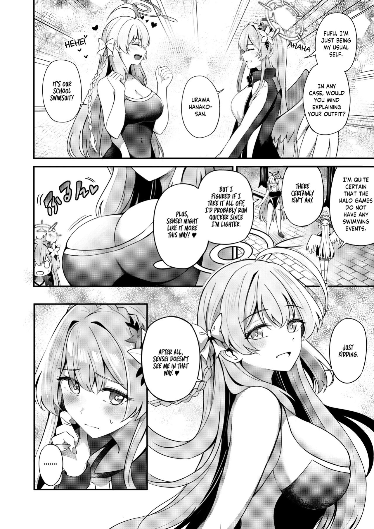[Koniro Kajitsu (KonKa)] Watashi wa Sensei no Okashi ja Nai desu | I'm not a cake for Sensei to eat (Blue Archive) [Tea Party Scans]