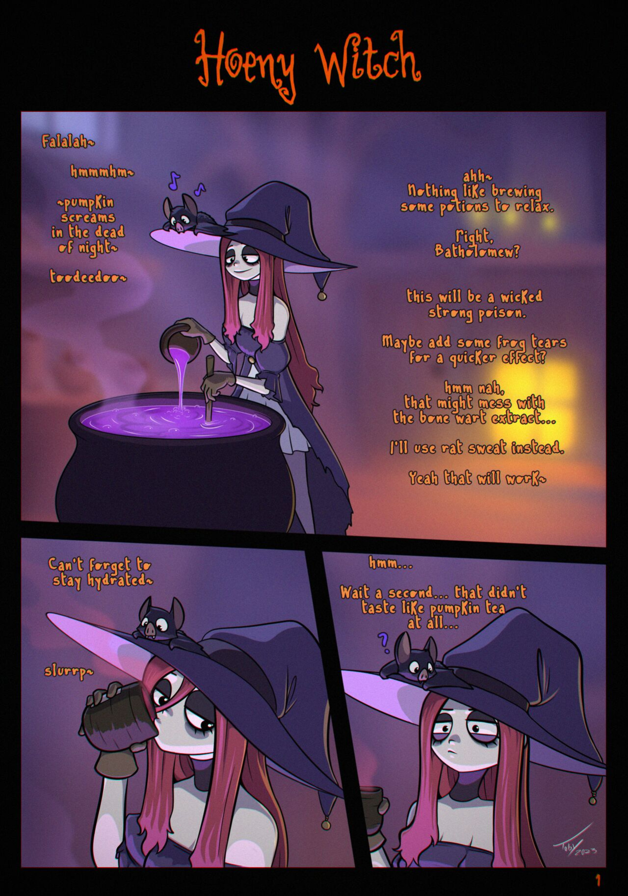 [TobyArt] Horny Witch