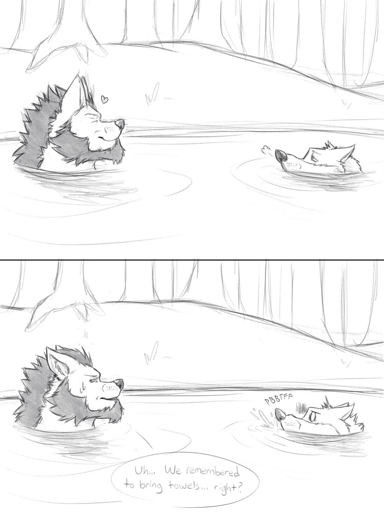 Dad's Spontaneous Skinny-Dipping Surprise~! (Complete)