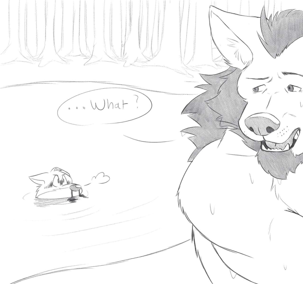 Dad's Spontaneous Skinny-Dipping Surprise~! (Complete)