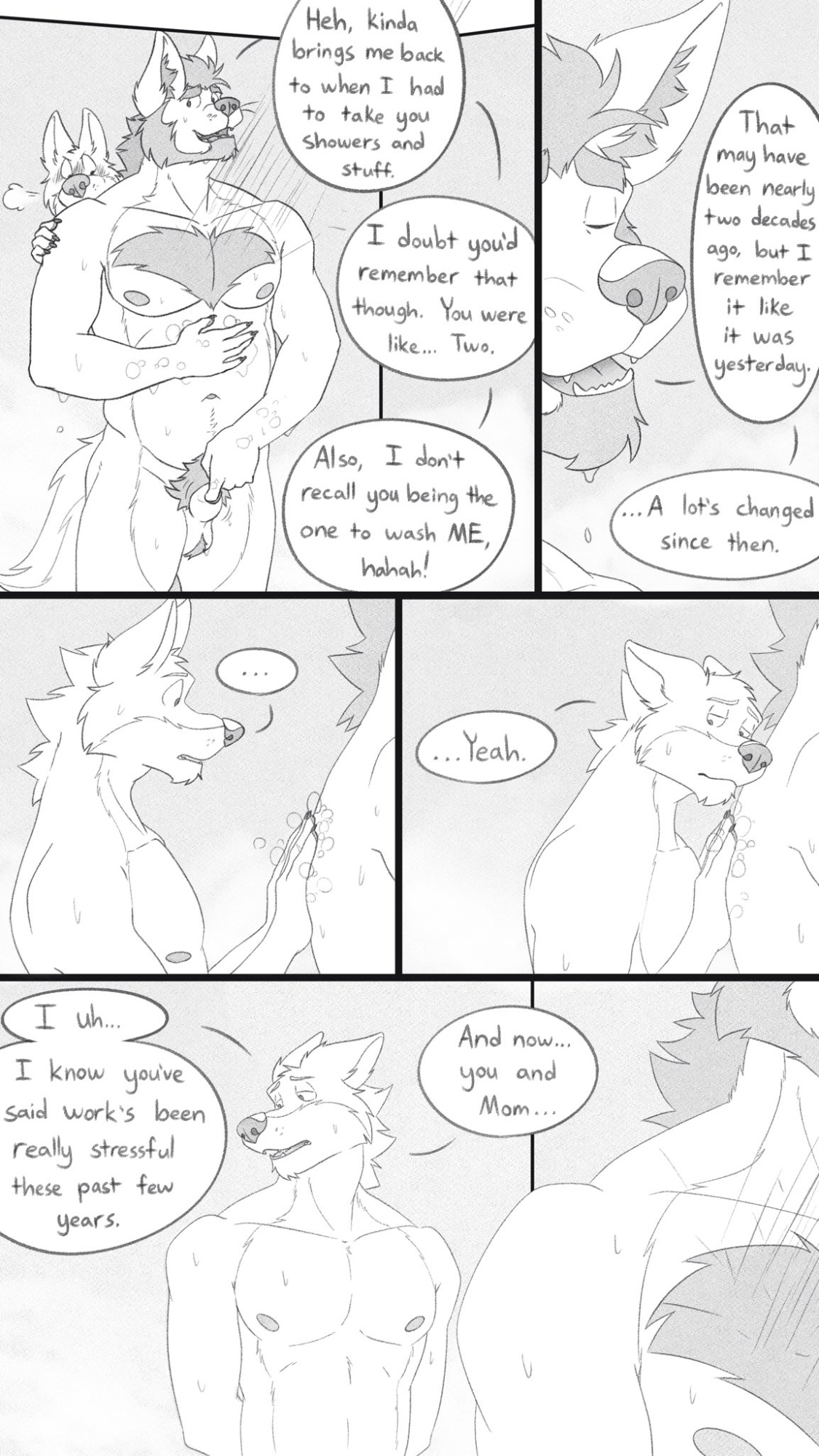 Dad's Spontaneous Skinny-Dipping Surprise~! (Complete)