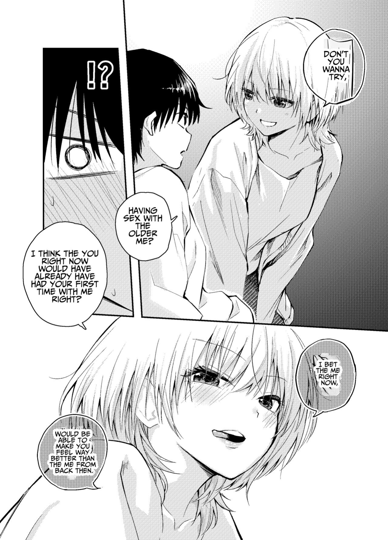 [Hatsuyasumi] Mukashi no Sugata ni Modotta Otto to no Sex wa Uwaki desu ka? | Is Having Sex With My Rejuvenated Husband Considered Cheating? [Benri]