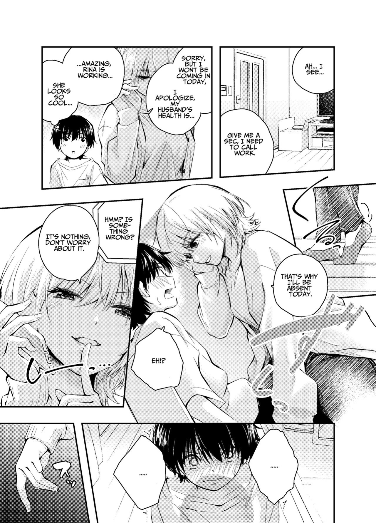 [Hatsuyasumi] Mukashi no Sugata ni Modotta Otto to no Sex wa Uwaki desu ka? | Is Having Sex With My Rejuvenated Husband Considered Cheating? [Benri]