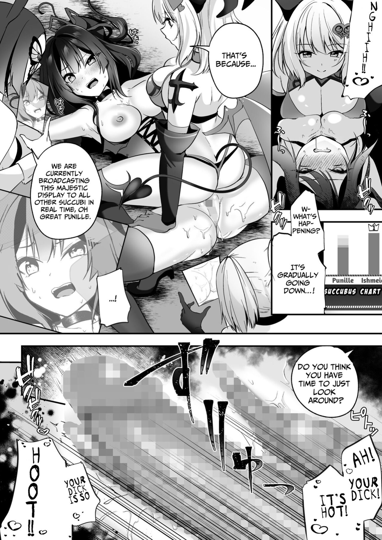 [Seika Kairaku Shoten (Eltoria, Rurimaru)] Mesu Gaki Sakyubasu no Wakara se Tyoukyou Kurabu～Kuri ze me × Nyoudou ze me × Zako Manko ka～ | Succubus Discipline Club ~Clit & Urethra Teasing x Weak Pussy-fication~ [Strike Noire]