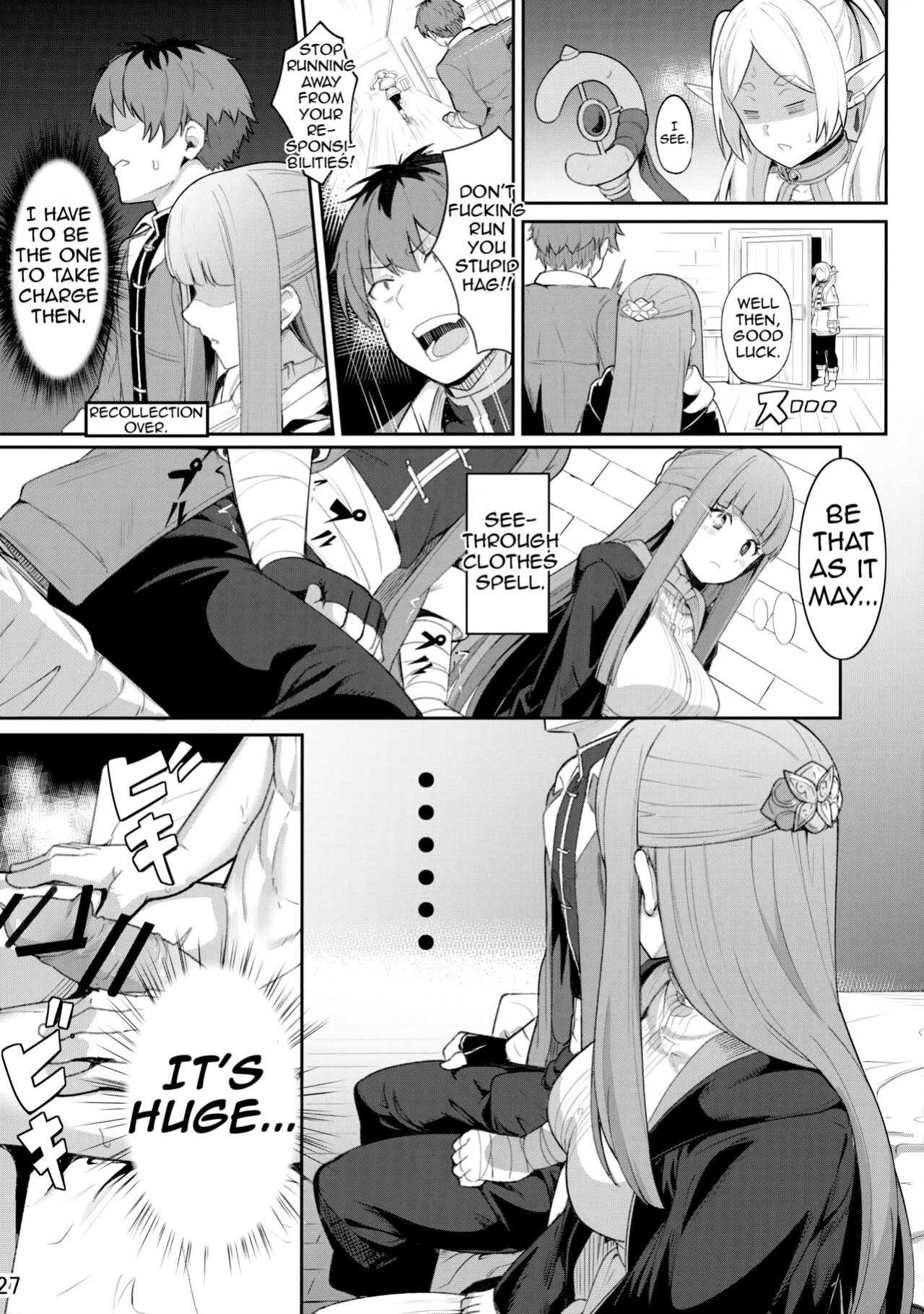 (C103) [Ohanabatake (Siseki Hirame)] Frieren's Chotto H na Hon (Sousou no Frieren)(Shiririn)