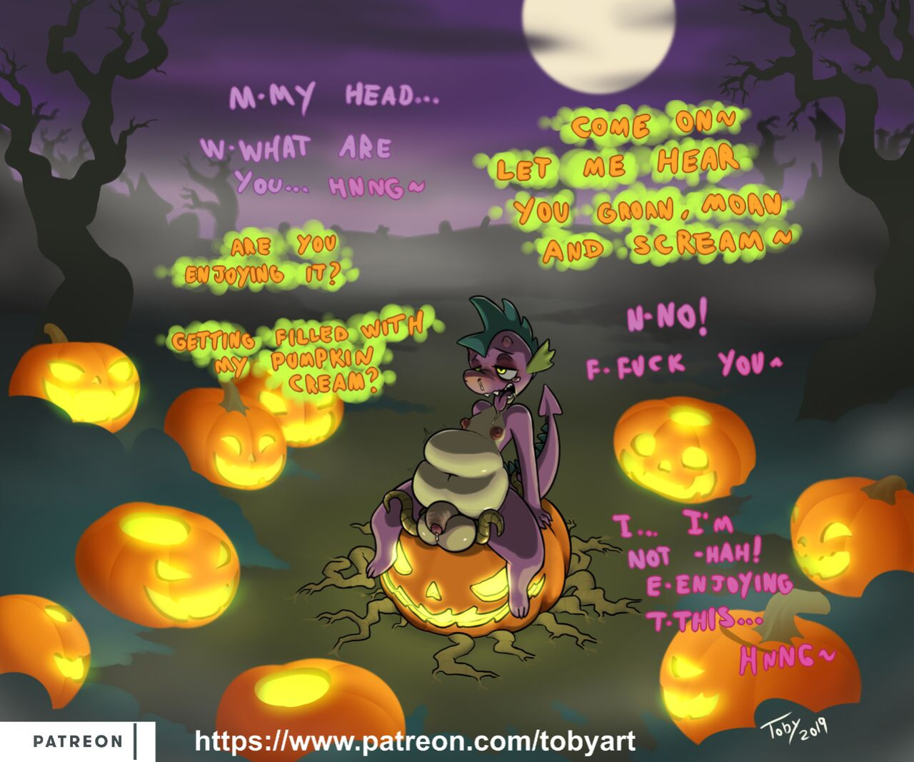 [TobyArt] Halloween Spike: Haunted Pumpkin Patch