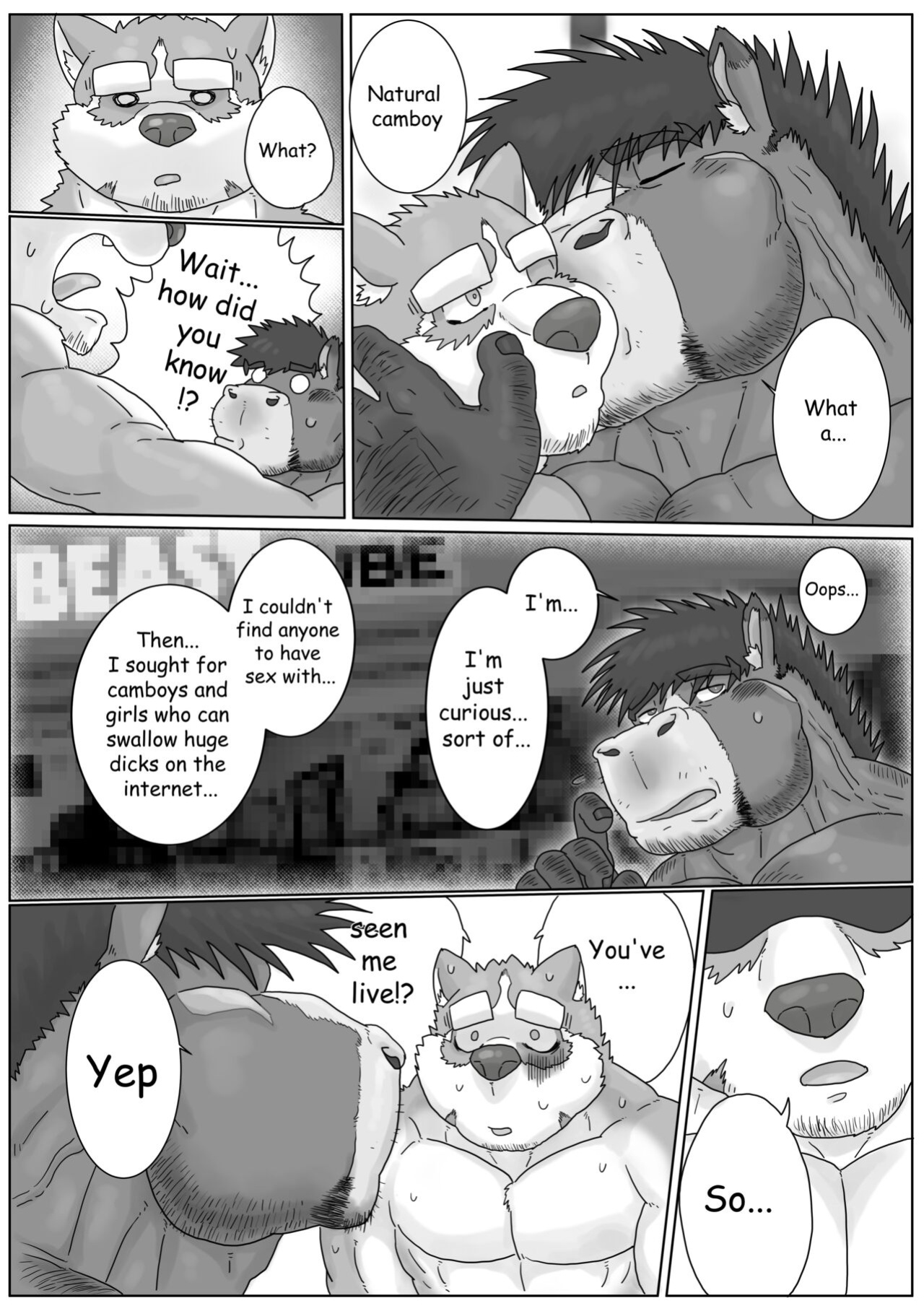 [Renoky] The secret between me and my horse boss 2