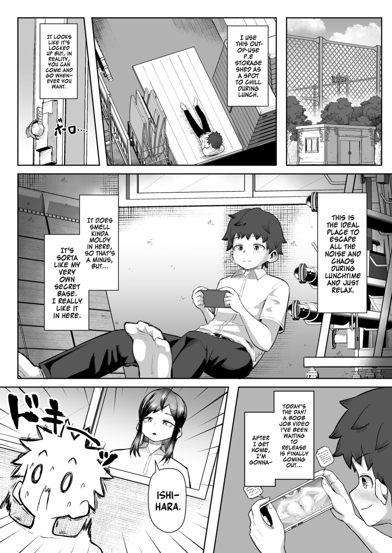 [Moriya (Tenkomori)] Naze ka Paizuri Shite Kureru Classmate | My Classmate Who Gives Me Titjobs For Some Reason [A Cool Person]