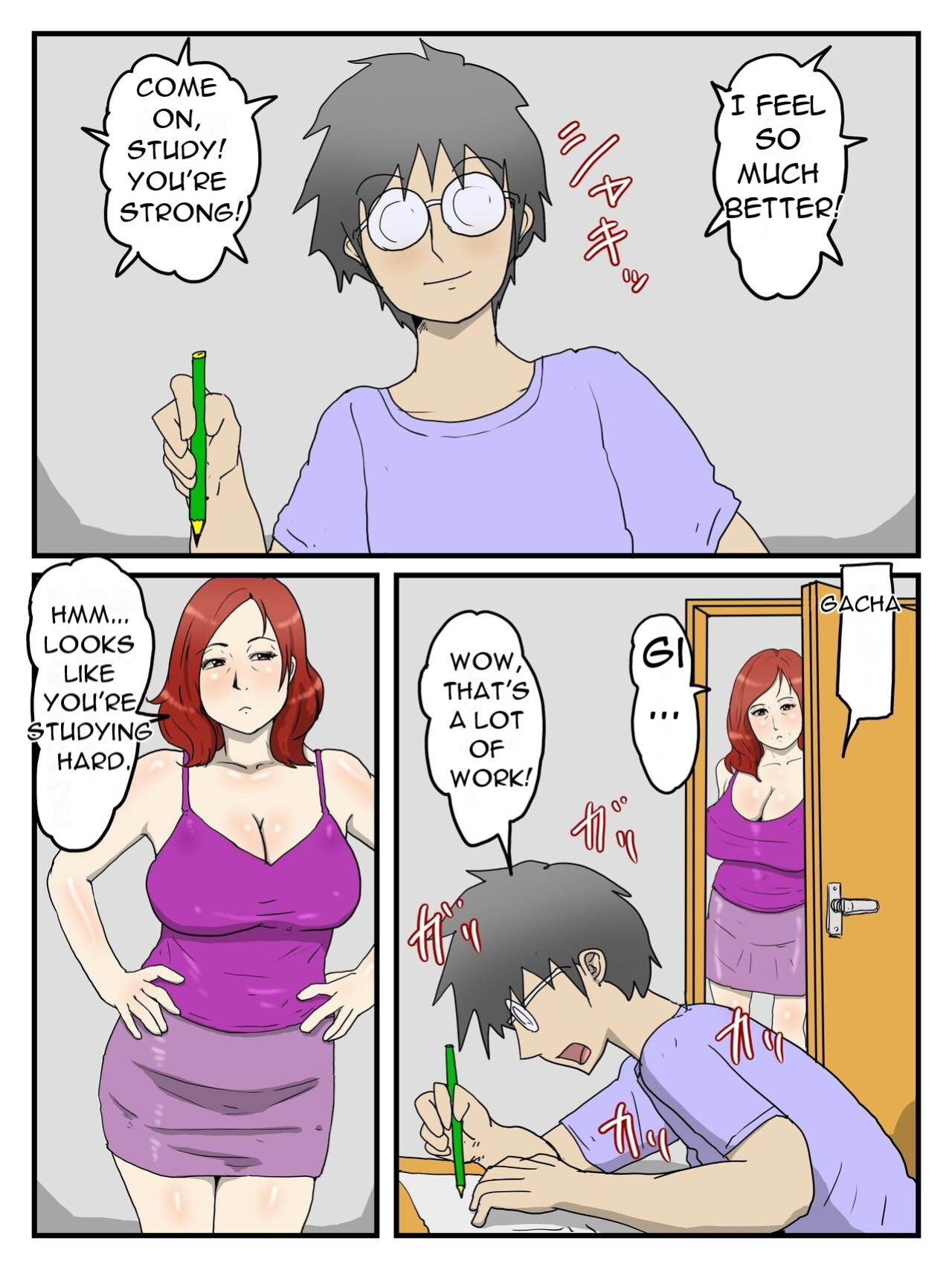 [poteto-chips] Keibetsu Shita Me de Seiyoku Shori Shite Kureru Okaa-san - Oka-san, who treats your sexual desires with contempt [DarklordMTLs]