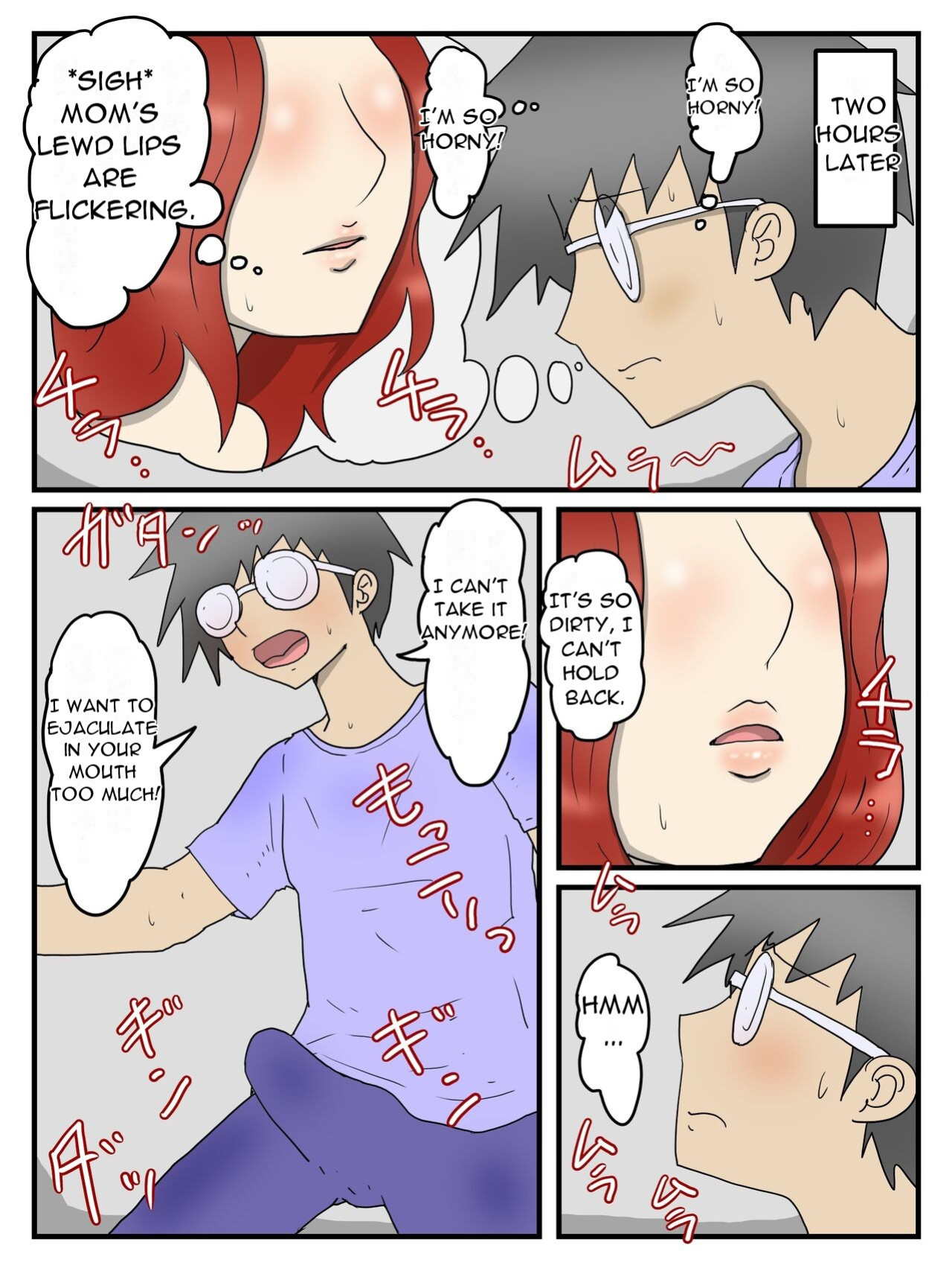 [poteto-chips] Keibetsu Shita Me de Seiyoku Shori Shite Kureru Okaa-san - Oka-san, who treats your sexual desires with contempt [DarklordMTLs]