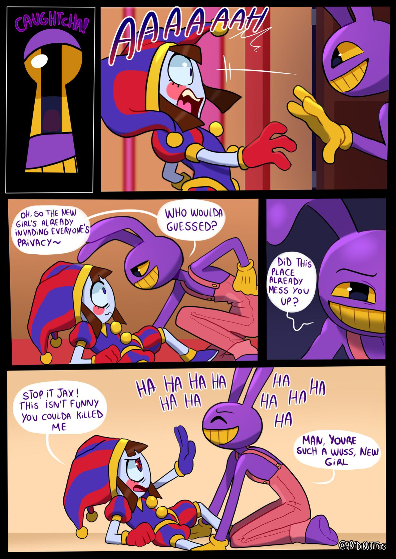 [Aricueva] Jax's Secret(The Amazing Digital Circus)